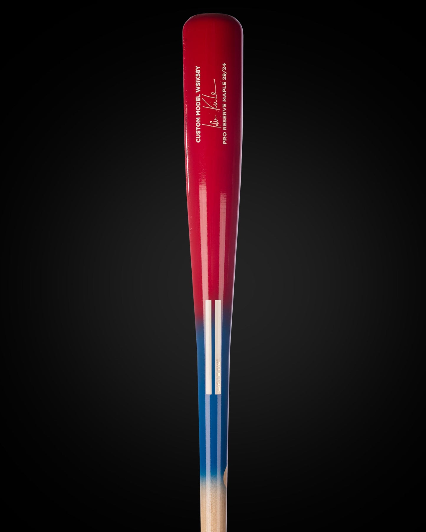 WSIK58Y IAN KINSLER USA PRO SIGNATURE MAPLE WOOD BAT