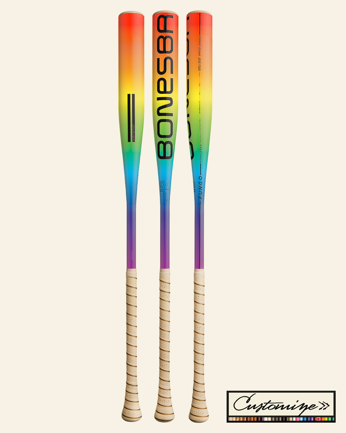 2026 CUSTOM BONESABER METAL FUNGO