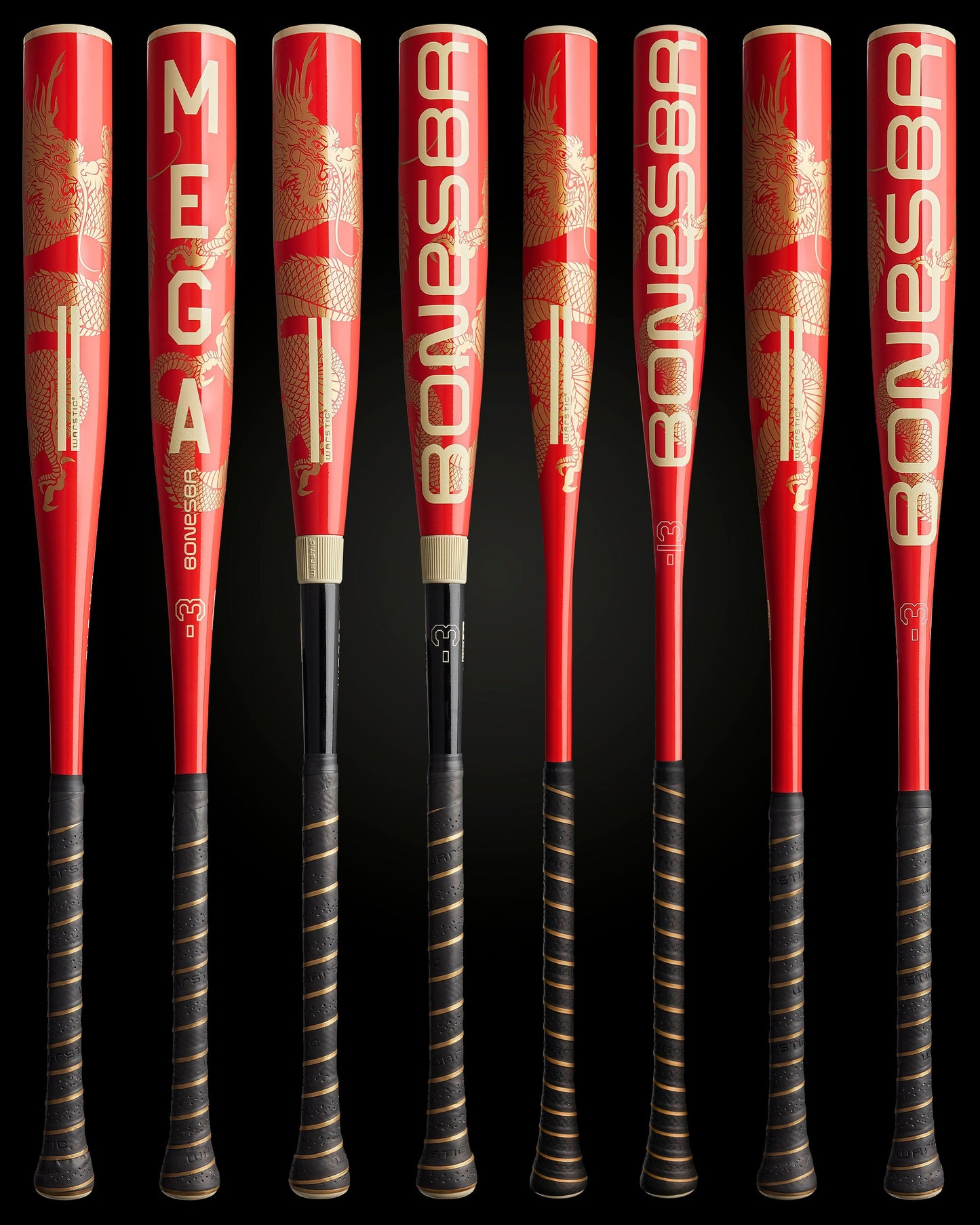WARSTIC CUSTOMS "LUCKY DRAGON" EDITION METAL BAT