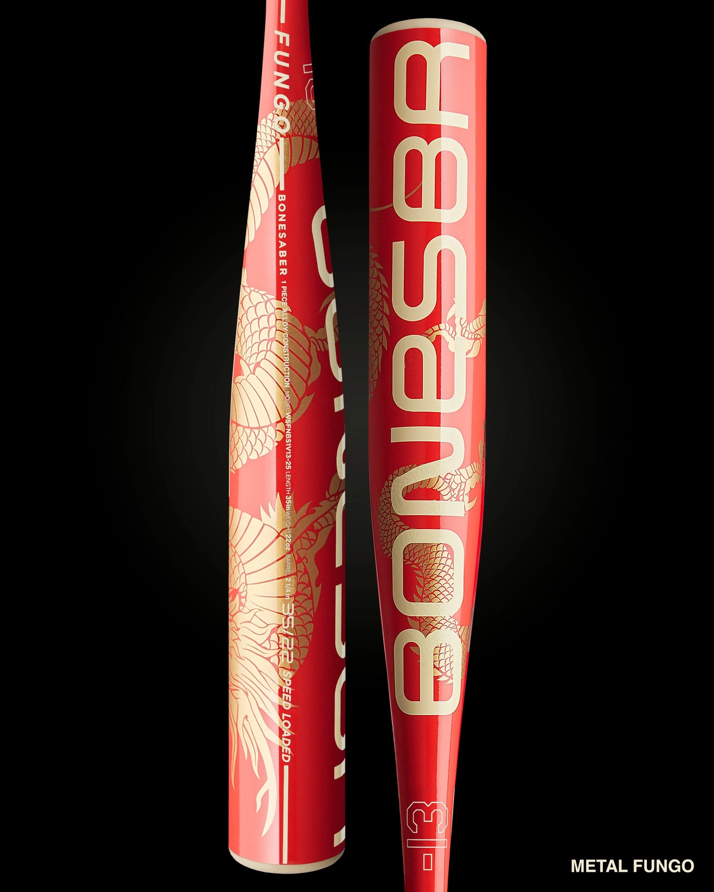 WARSTIC CUSTOMS "LUCKY DRAGON" EDITION METAL BAT
