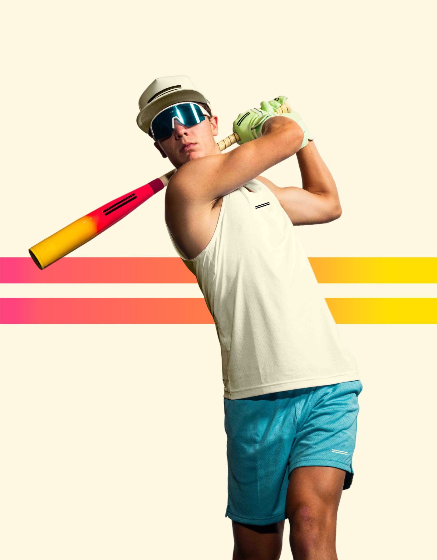 2024 BONESABER HYBRID TROPIC THUNDER EDITION BBCOR METAL BASEBALL BAT