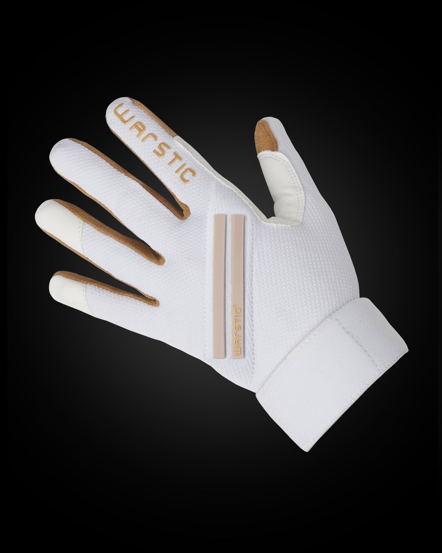 WORKMAN3 BATTING GLOVES "WHITE/CORAL SANDS"