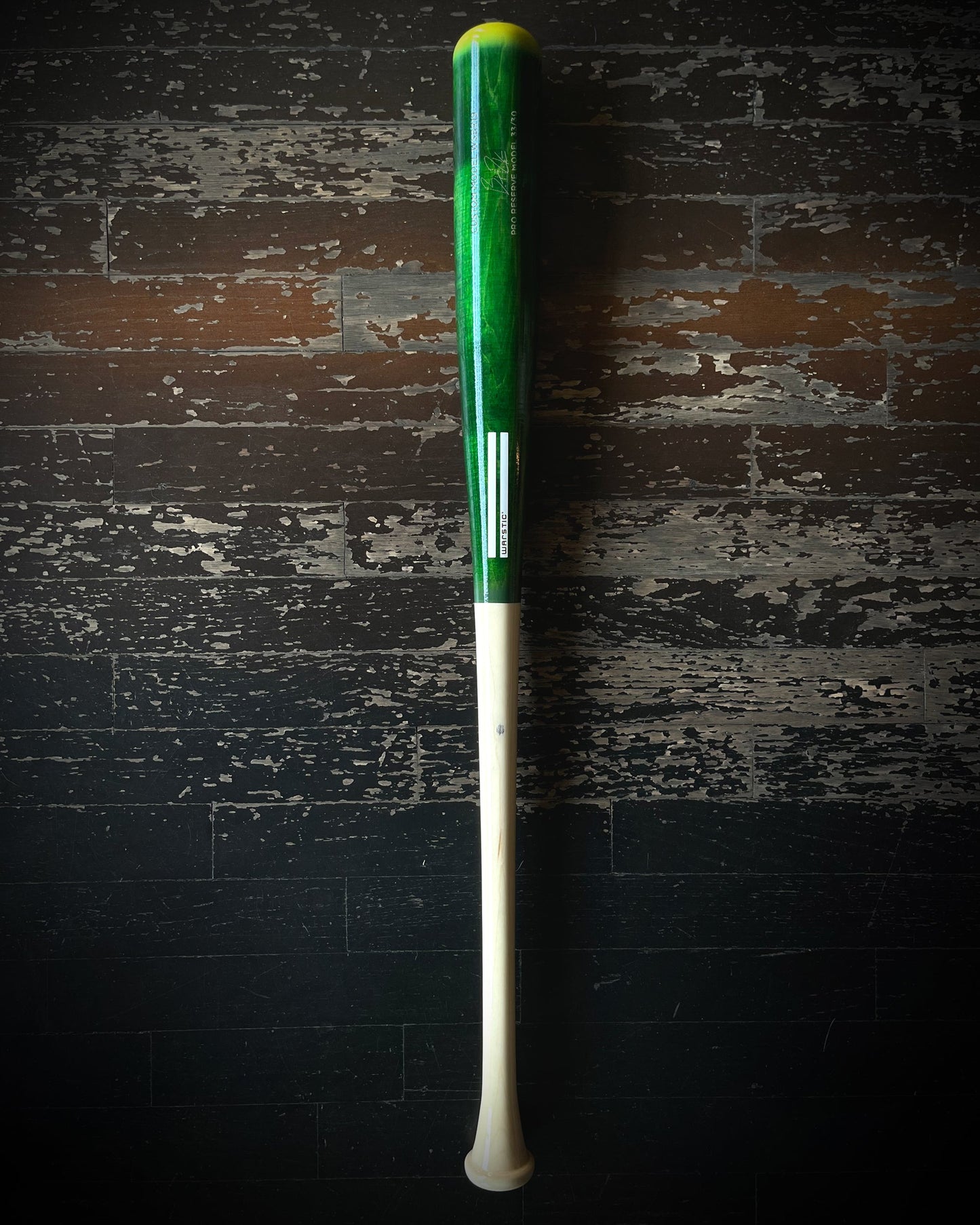 LTD ED WSBR19 PRO SIGNATURE WOOD BAT #7 (BRENT ROOKER MODEL)