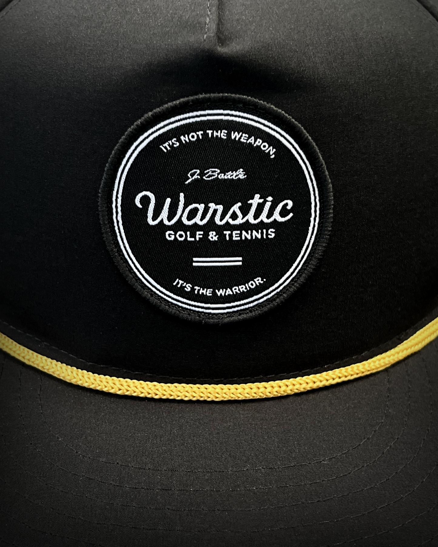 WARSTIC GOLF & TENNIS LIGHTWEIGHT ROPE SNAPBACK