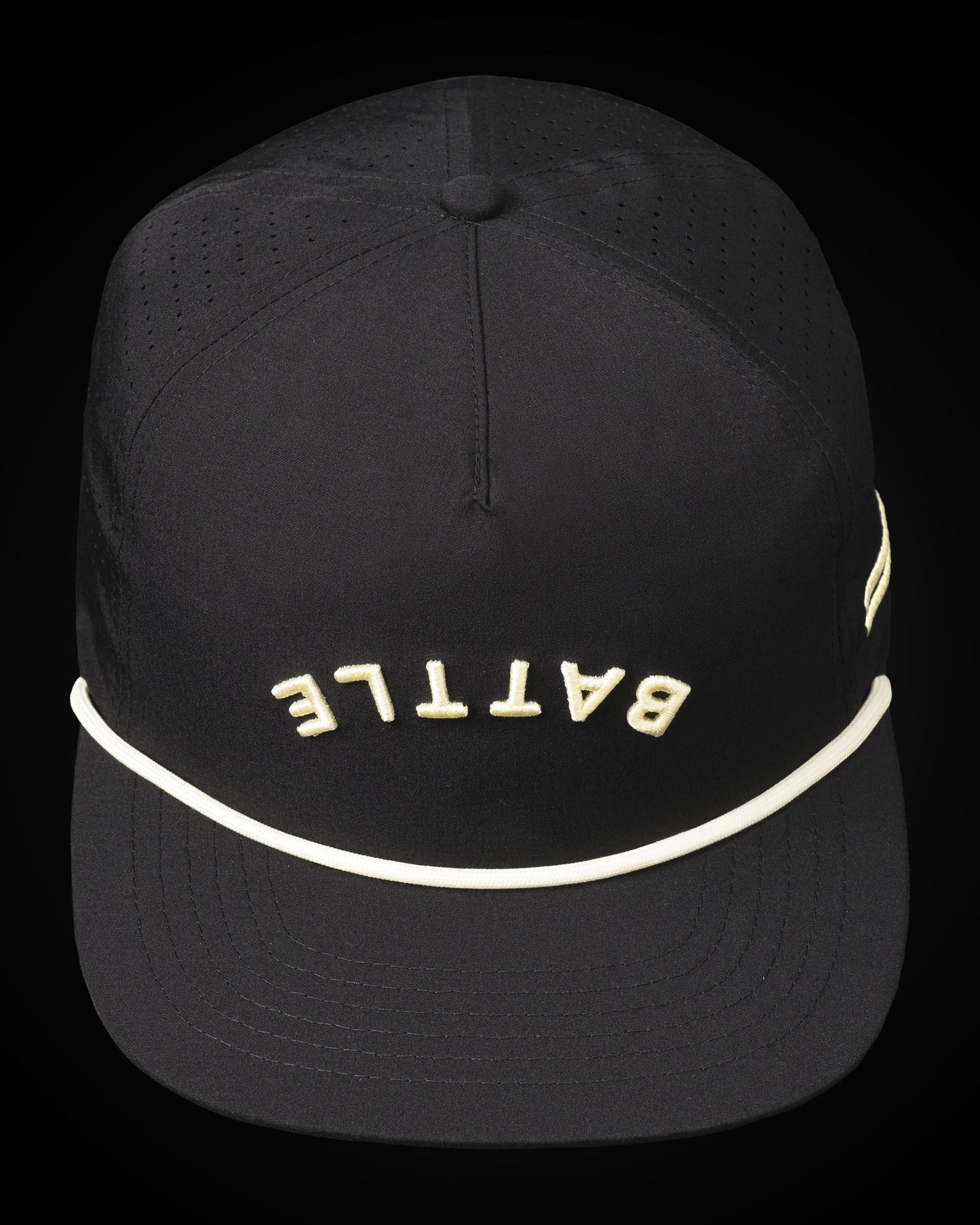 BATTLE 180 ROPE LIGHTWEIGHT SNAPBACK (BLACK)