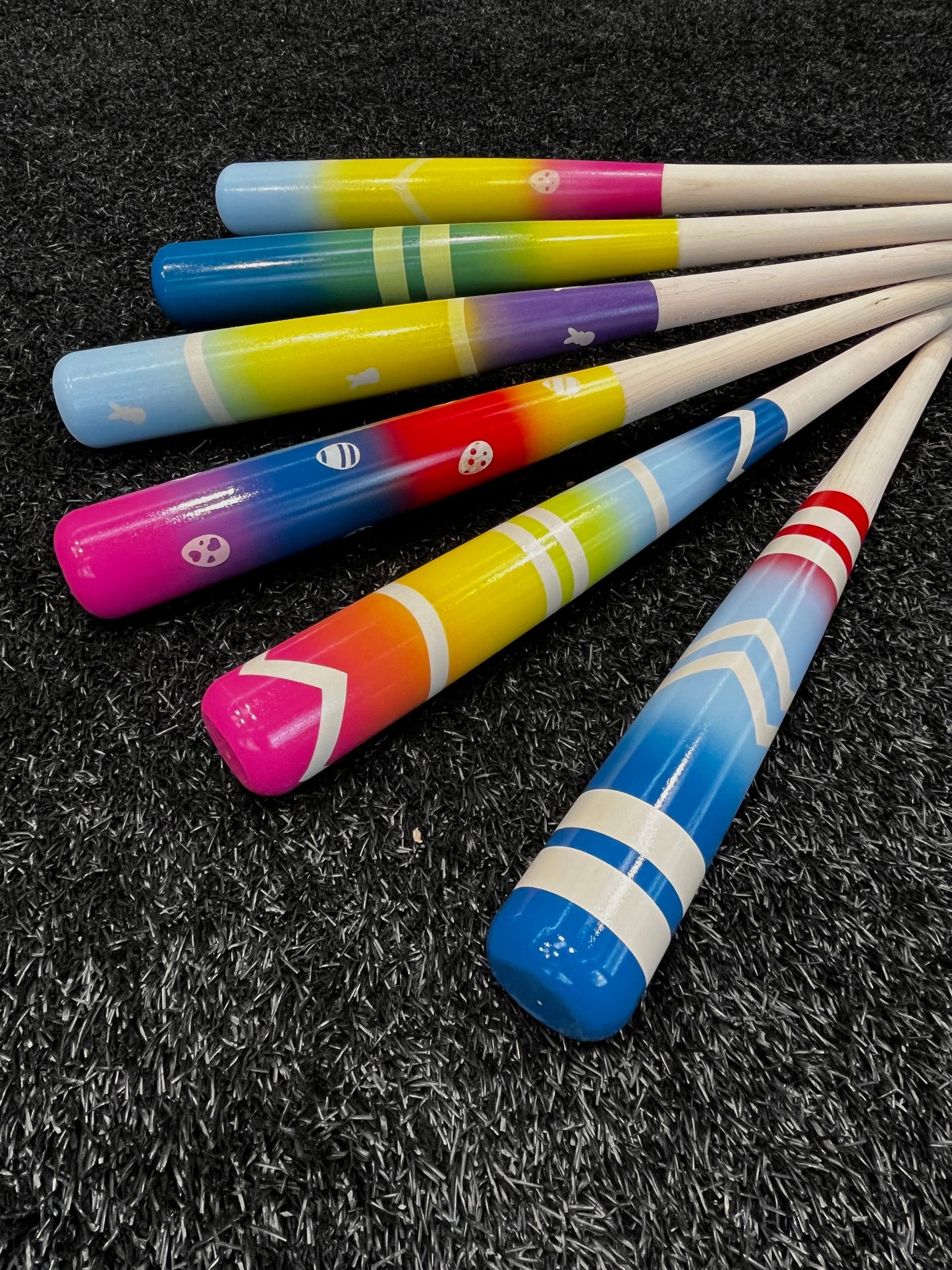 "Egg Party" Factory Artist Collection Wood Bat
