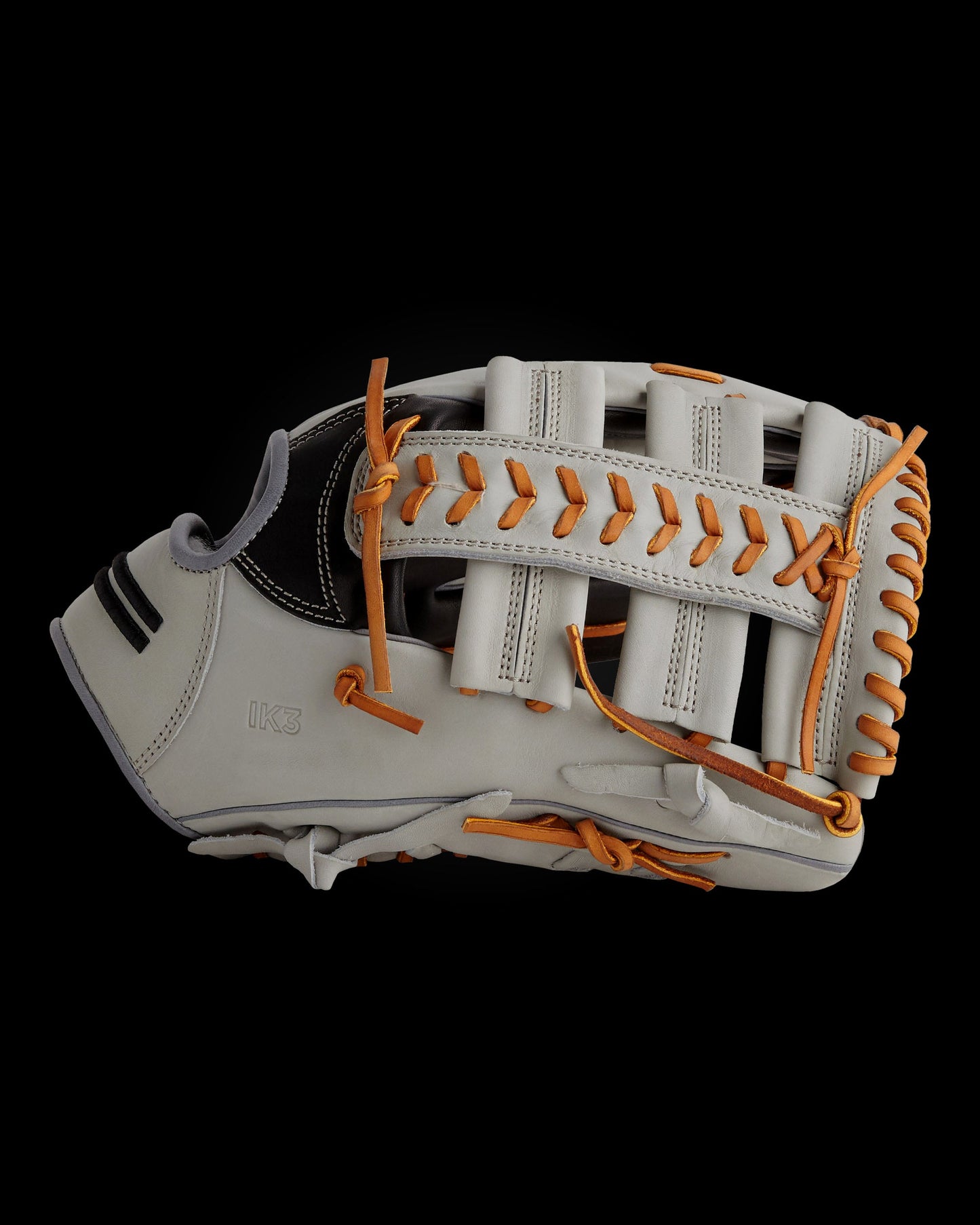 IK3 SERIES JAPANESE KIP OUTFIELD GLOVE- GRAY WOLF STYLE