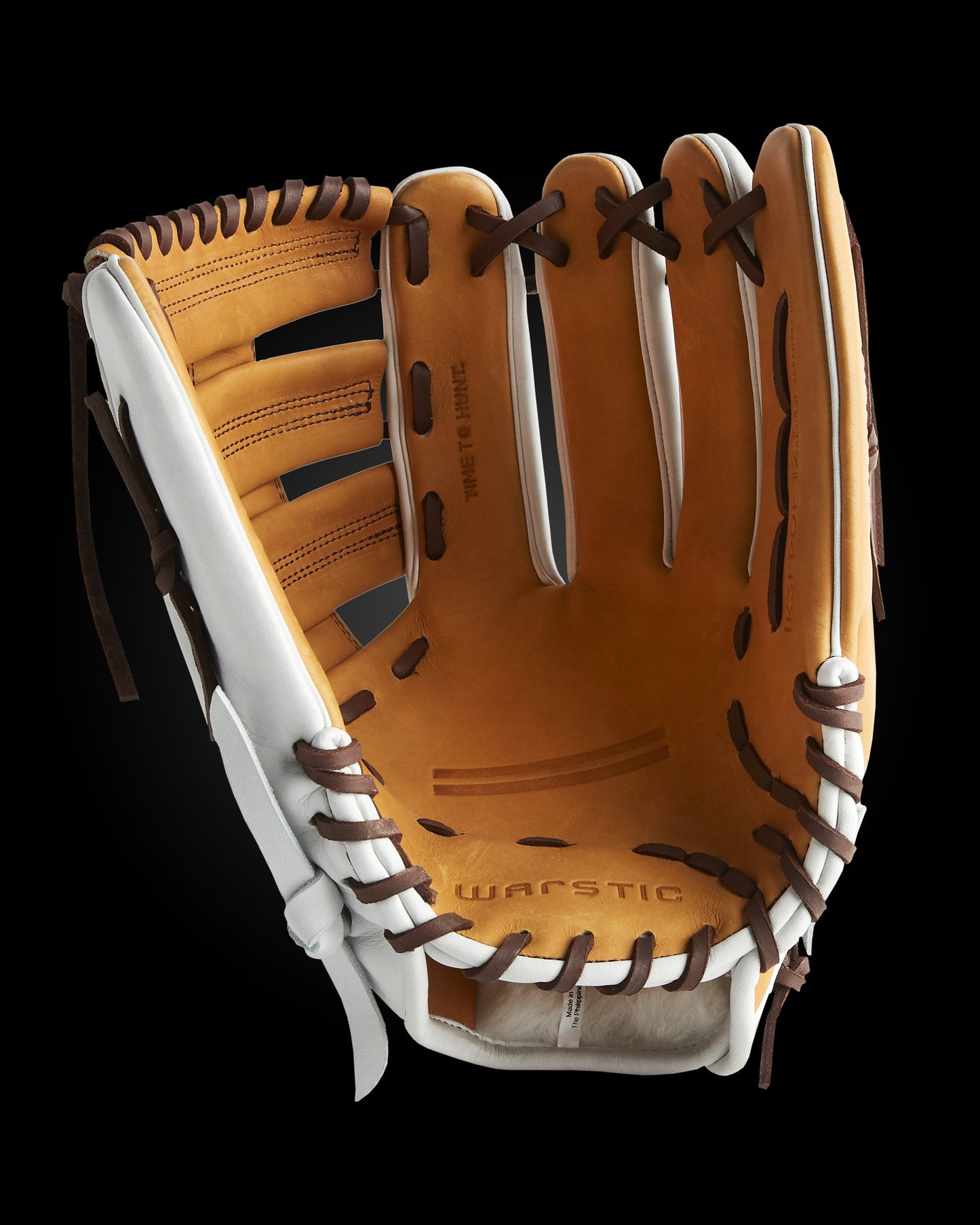 IK3FP SERIES JAPANESE KIP OUTFIELD GLOVE- WHITE HAWK STYLE