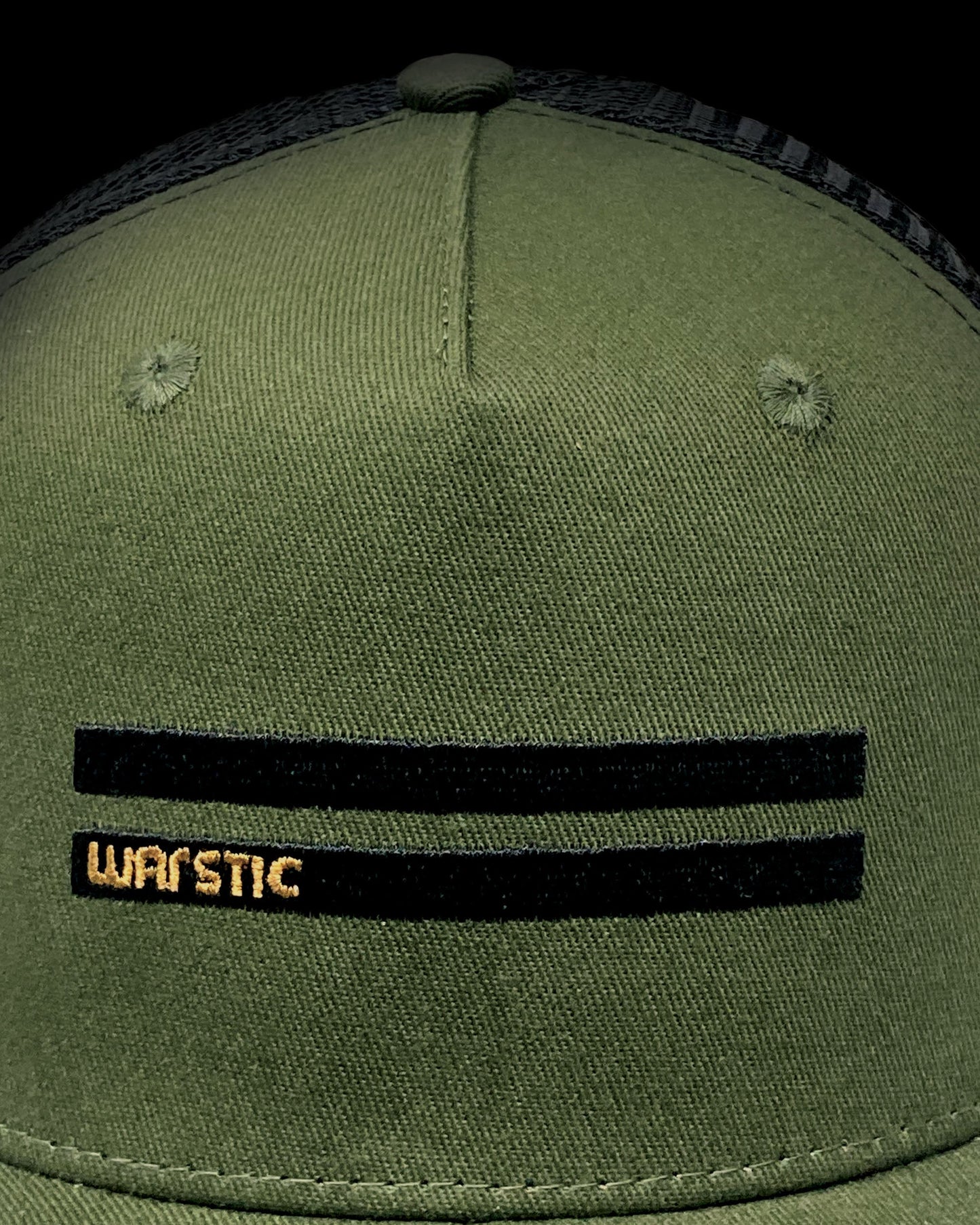 OFF SEASON SNAPBACK ARMY GREEN/BLACK (WARSTRIPES)