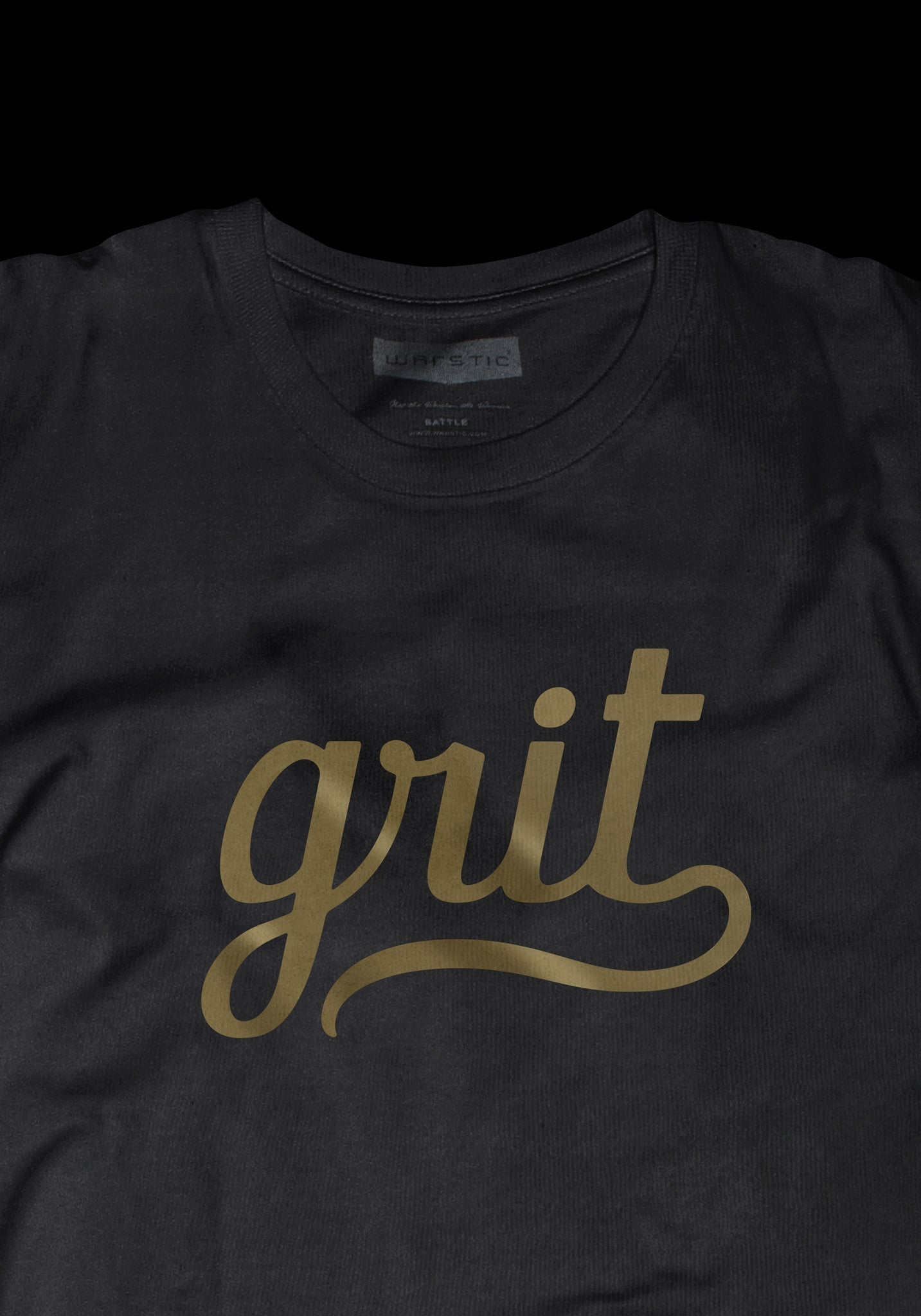 GRIT TEE TRI-BLEND (BLACK)