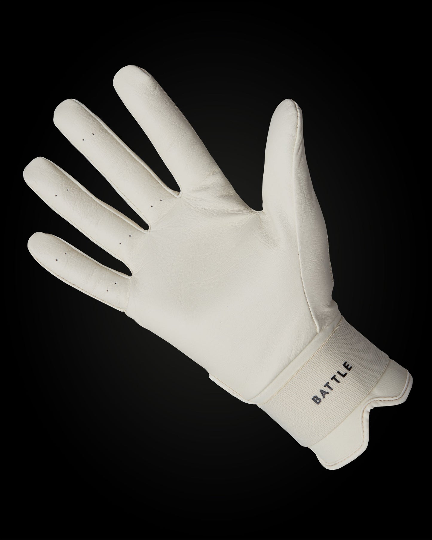 IK3 PRO CABRETTA LONG CUFF BATTING GLOVES "BONE"