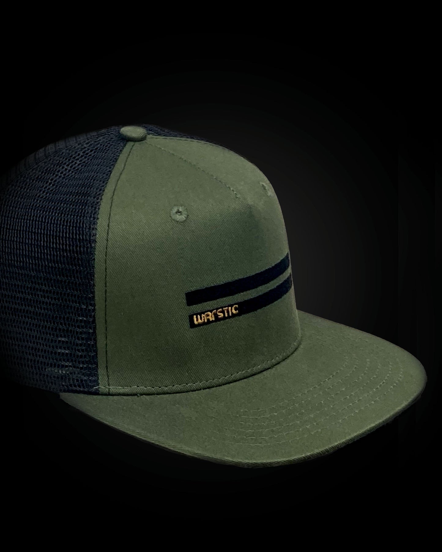 OFF SEASON SNAPBACK ARMY GREEN/BLACK (WARSTRIPES)