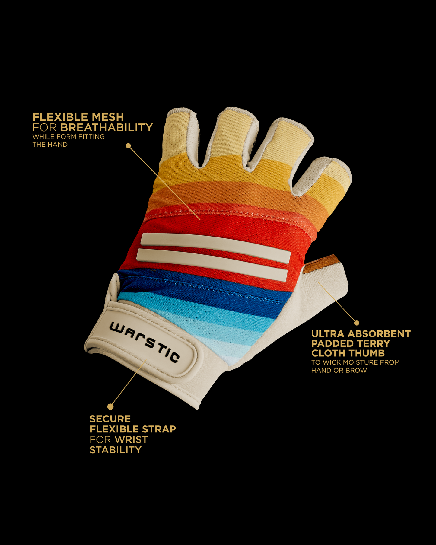 WARSTIC PICKLEBALL GLOVE (WEST COAST)