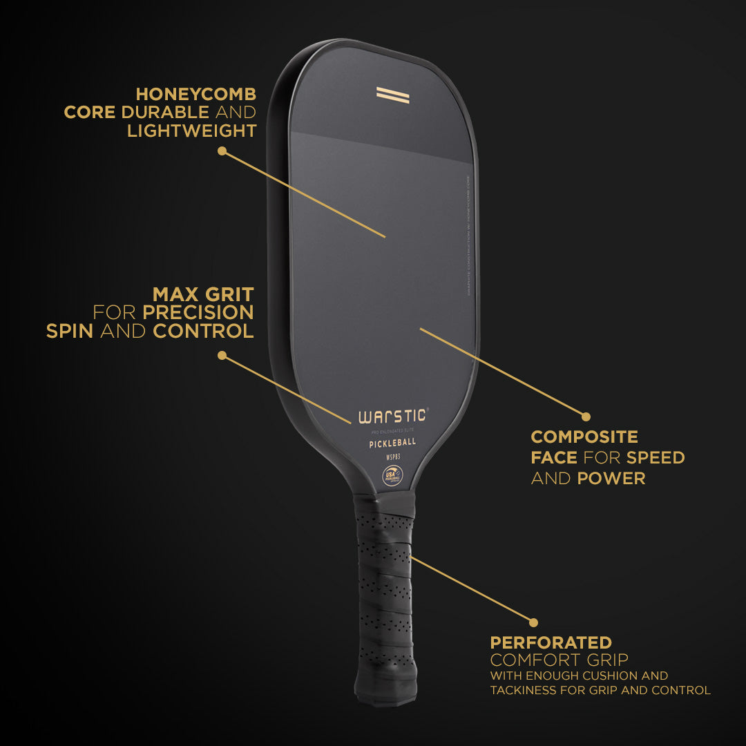 WSPB3 PRO STD ISSUE | STANDARD SHAPE | COMPOSITE SURFACE PICKLEBALL PADDLE | LTD ED ACE