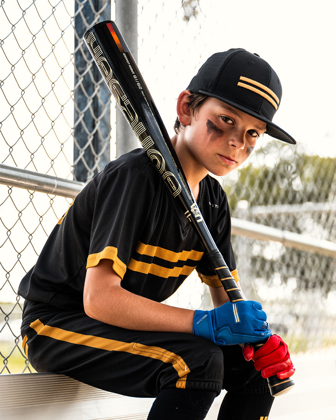 2024 BONESABER BLACK COBRA EDITION USA METAL BASEBALL BAT -11