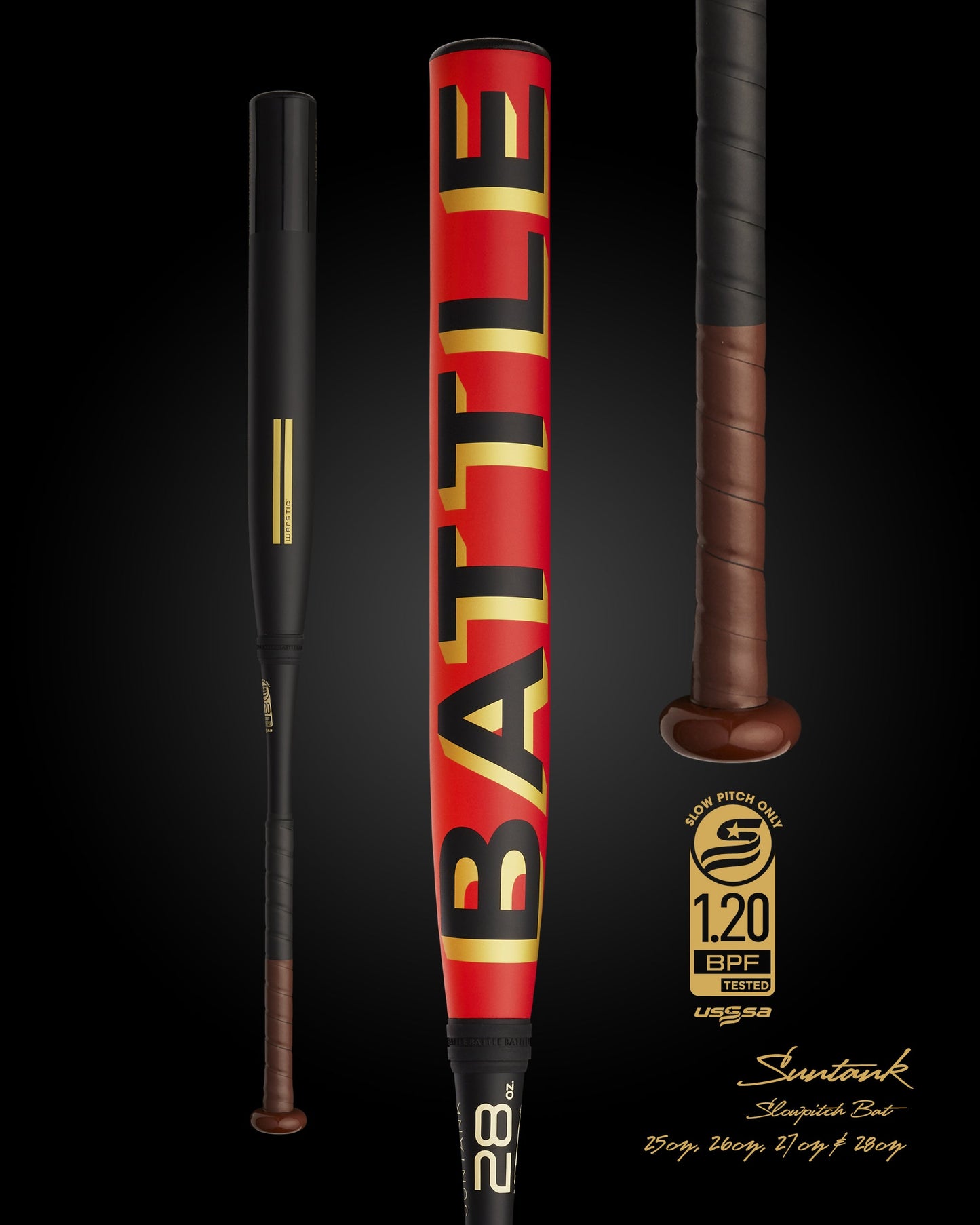 SUNTANK 13" POWER LOADED USSSA 240 SLOWPITCH SOFTBALL BAT