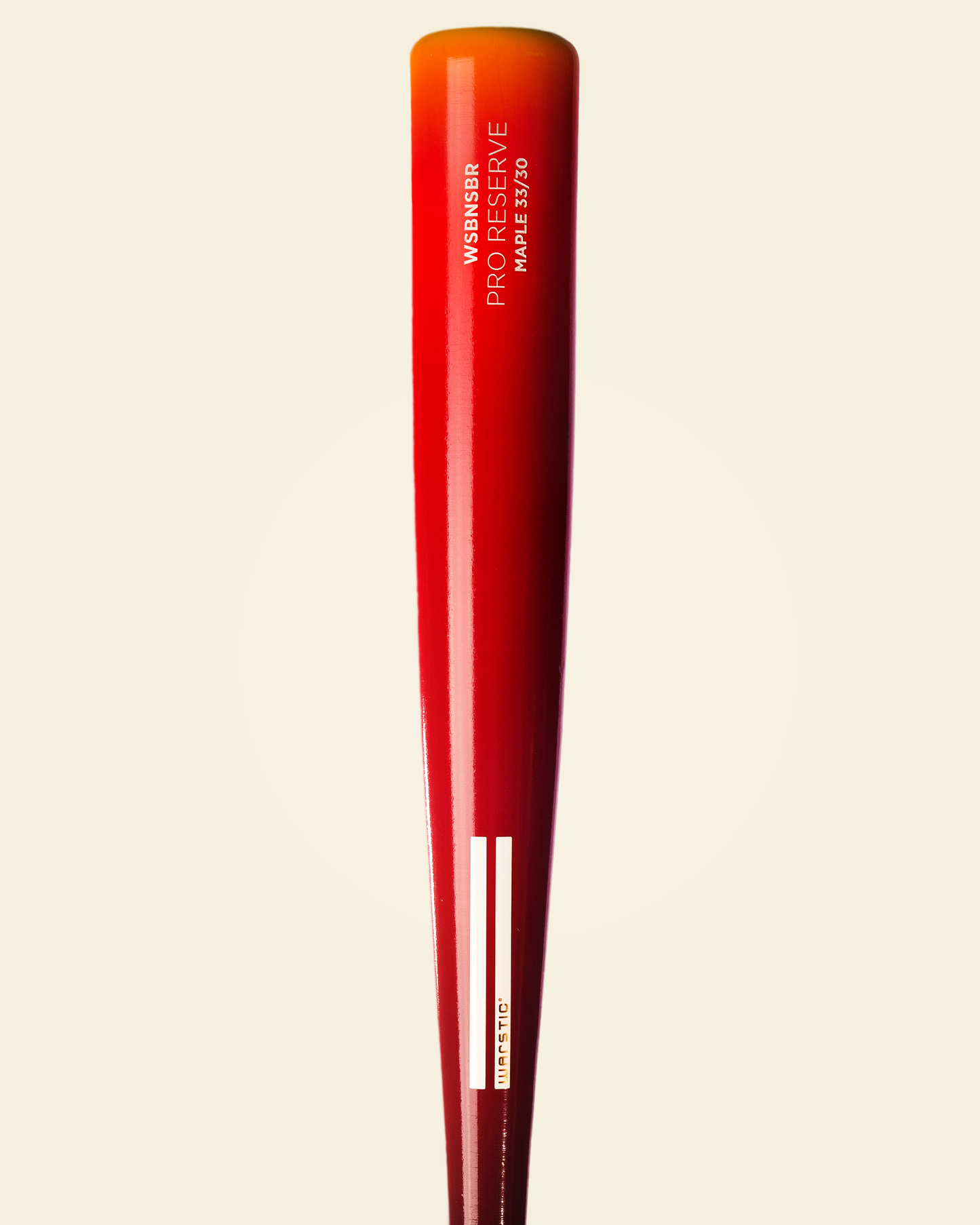 LTD ED "SUNSET FADE" WSBNSBR PRO RESERVE INK DOT MAPLE WOOD BAT