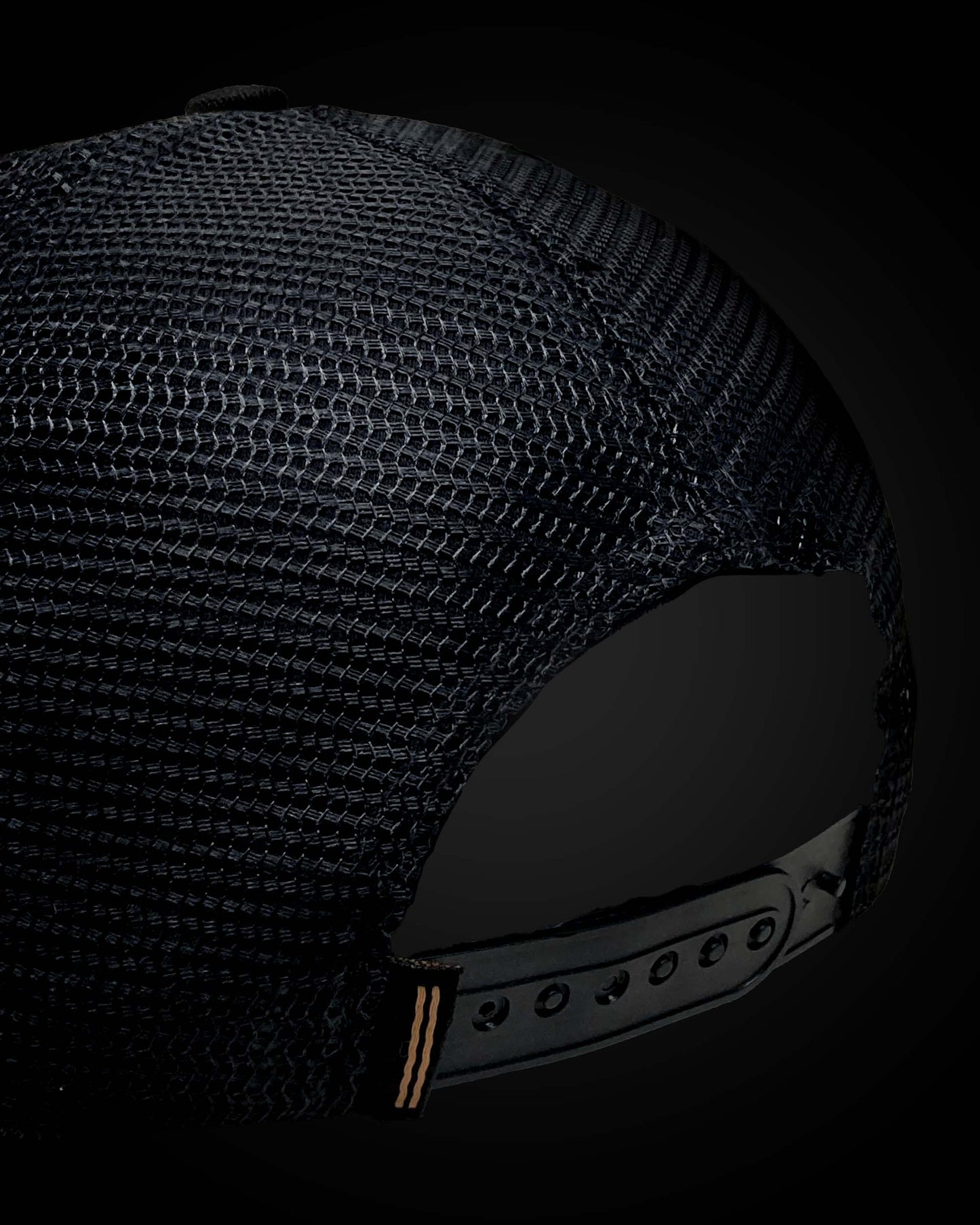 FOAM TRUCKER SNAPBACK BLACK (WARSTRIPE NATION)
