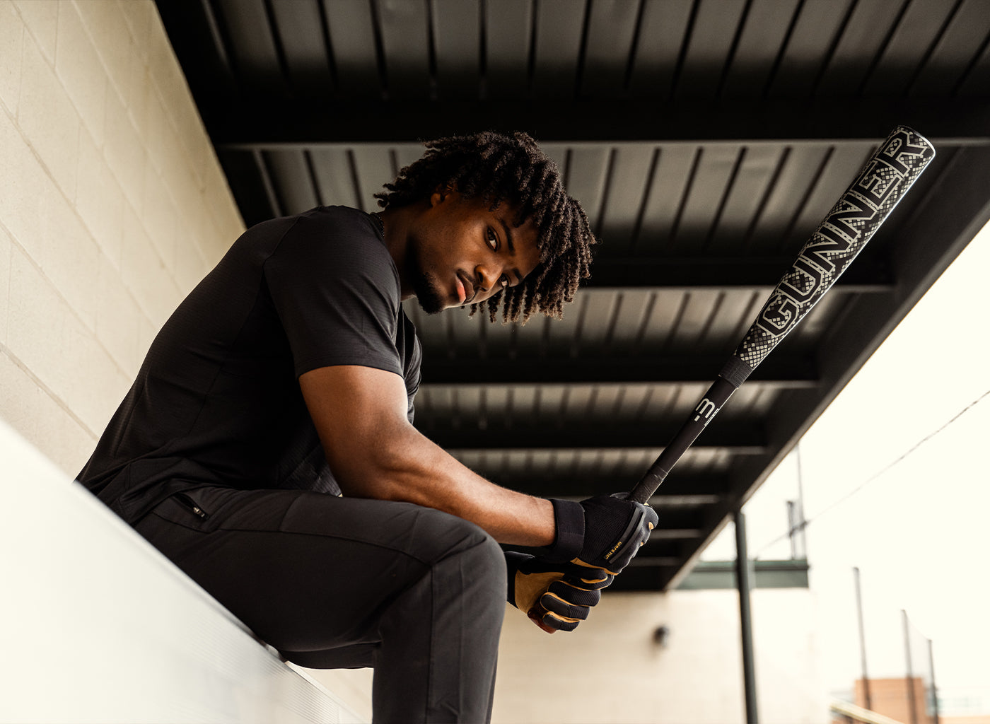 2024 GUNNER BLACK VIPER EDITION BBCOR METAL BASEBALL BAT