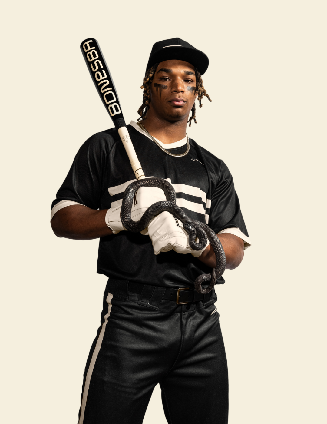 2026 BONESABER HYBRID BLACK COBRA EDITION BBCOR METAL BASEBALL BAT