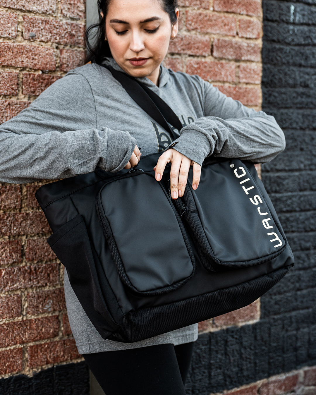 THE WAR TOTE (BLACK)