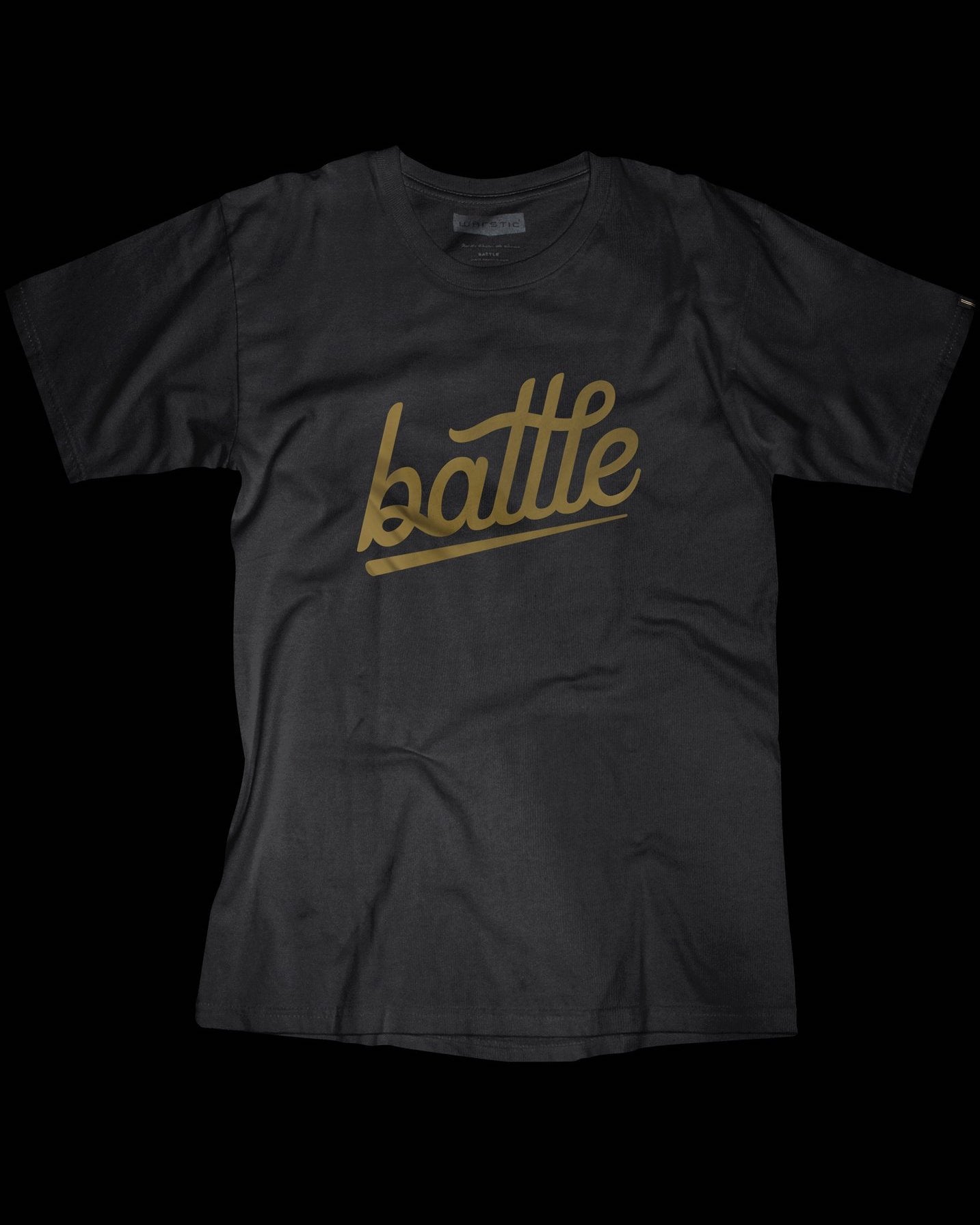 BATTLE TEE TRI-BLEND (BLACK)