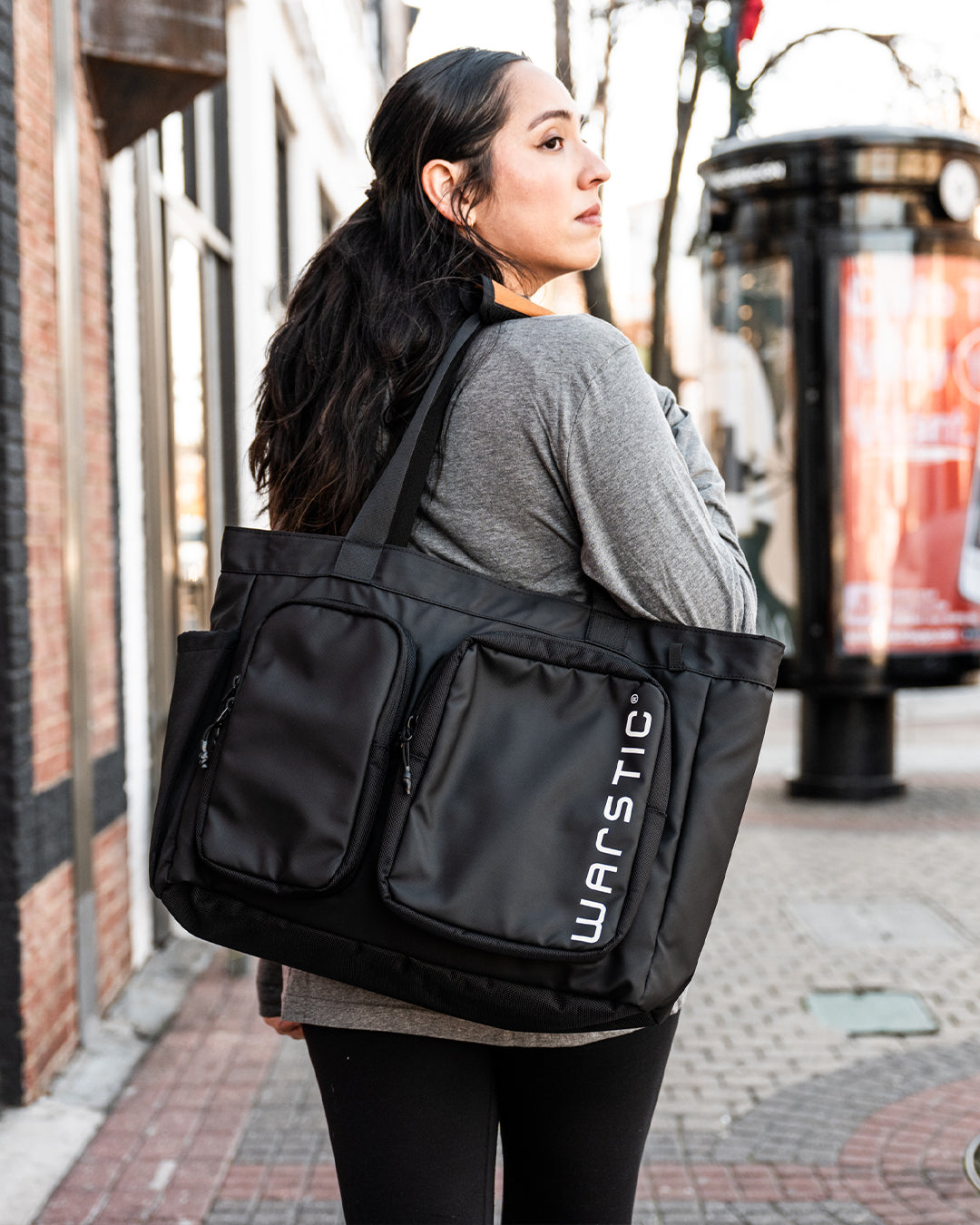 THE WAR TOTE (BLACK)