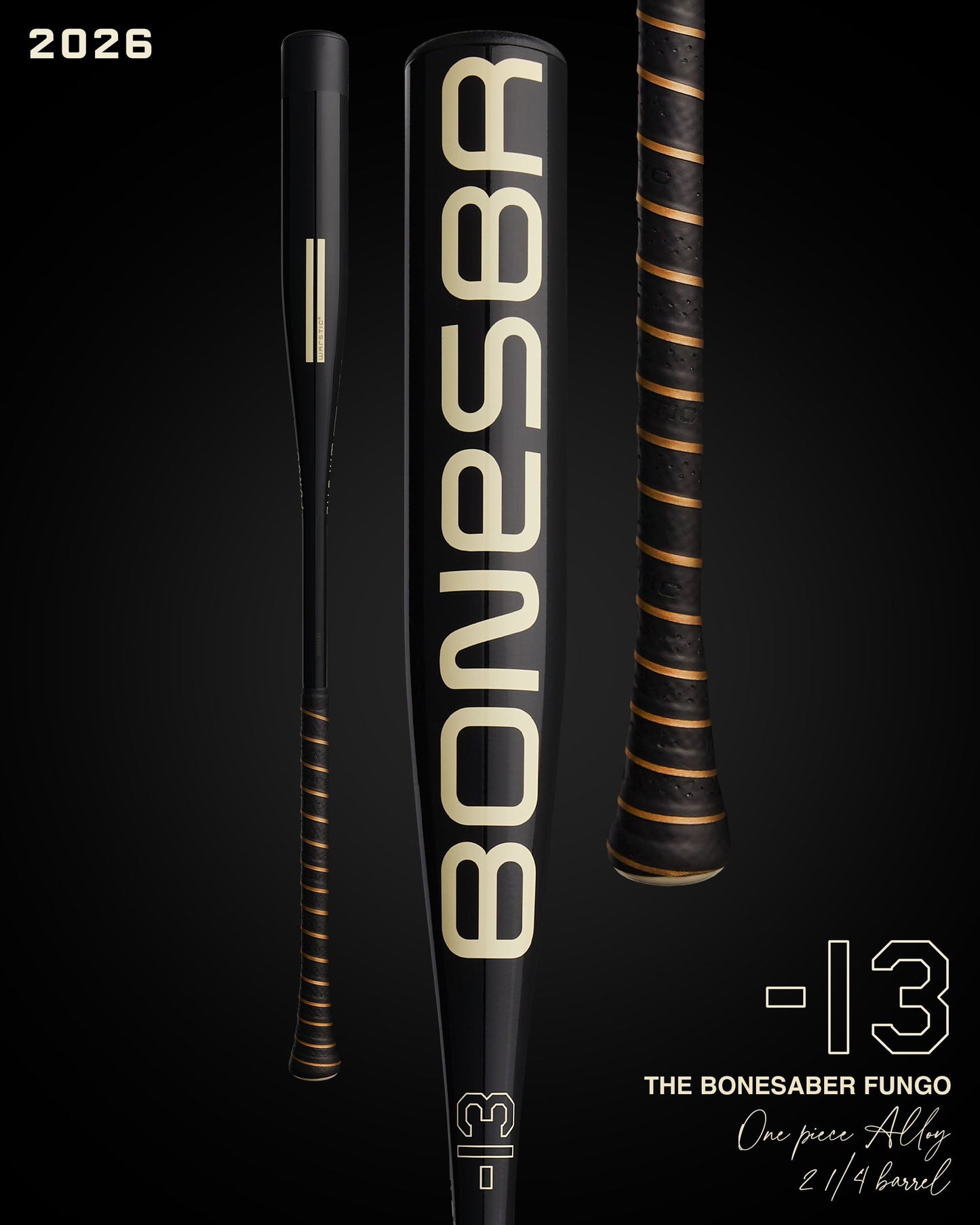 2026 BONESABER BLACK COBRA METAL FUNGO