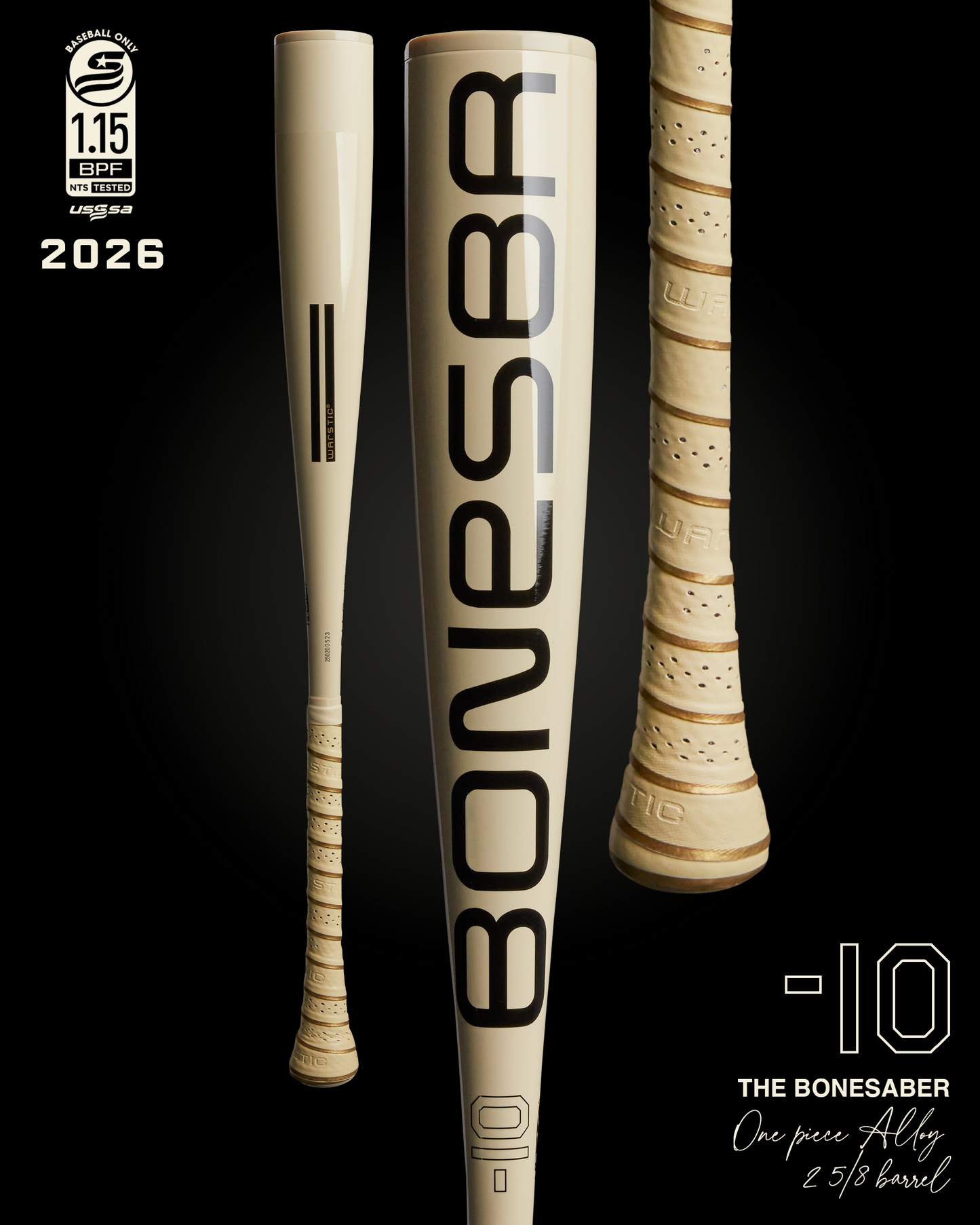 2026 BONESABER USSSA METAL BASEBALL BAT -10