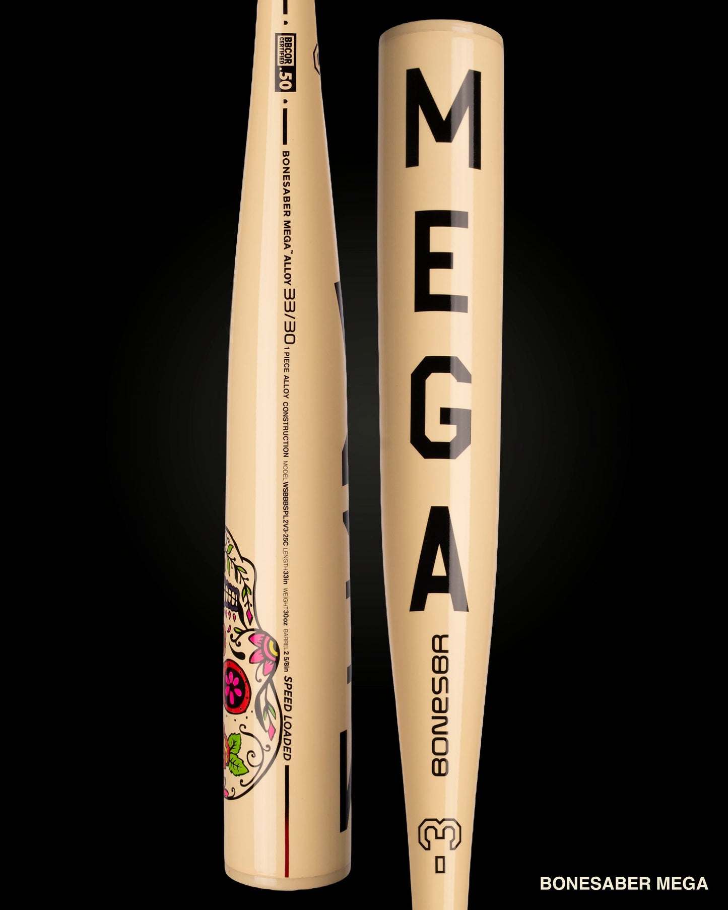 WARSTIC CUSTOMS "CALAVERA" EDITION METAL BAT