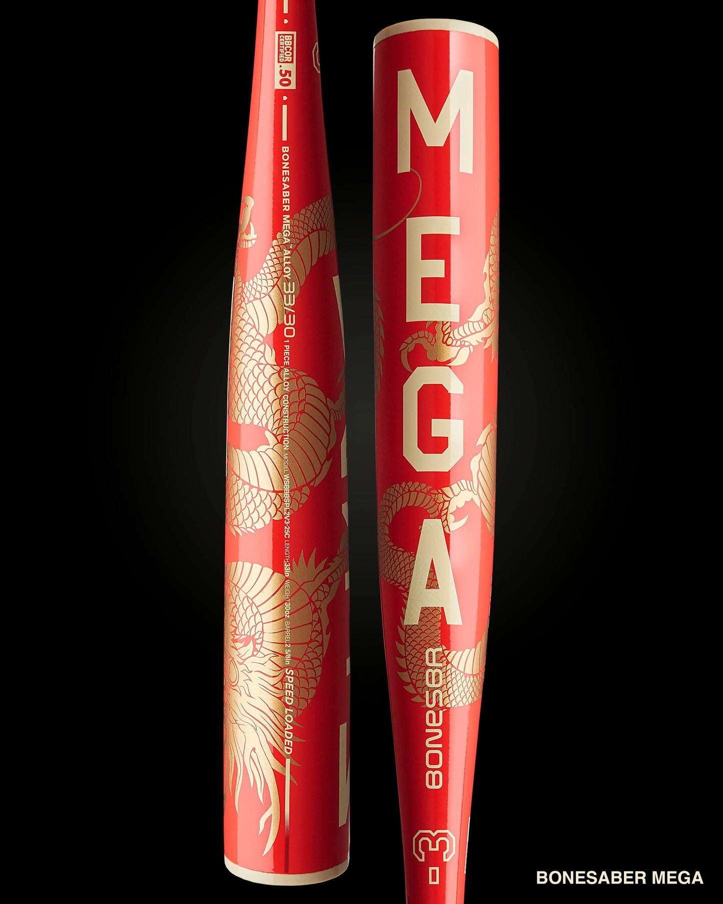 WARSTIC CUSTOMS "LUCKY DRAGON" EDITION METAL BAT