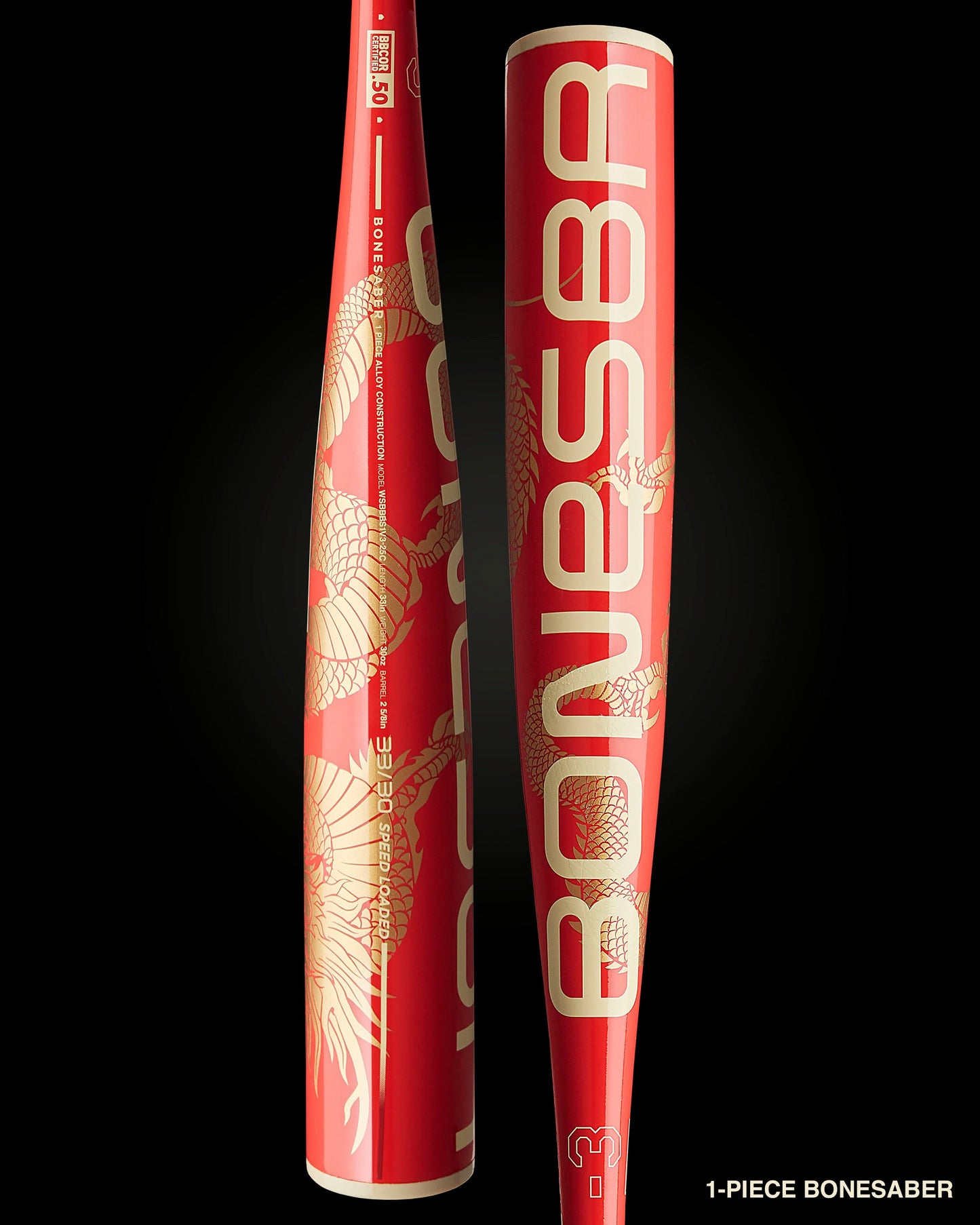 WARSTIC CUSTOMS "LUCKY DRAGON" EDITION METAL BAT