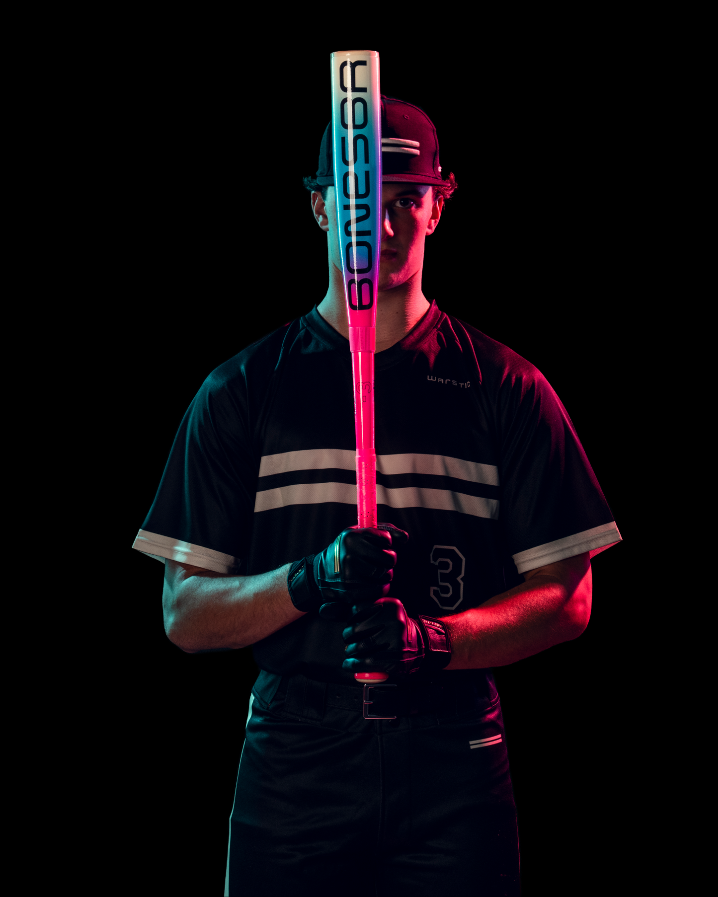 2026 BONESABER HYBRID SOLAR STORM USA METAL BASEBALL BAT -5