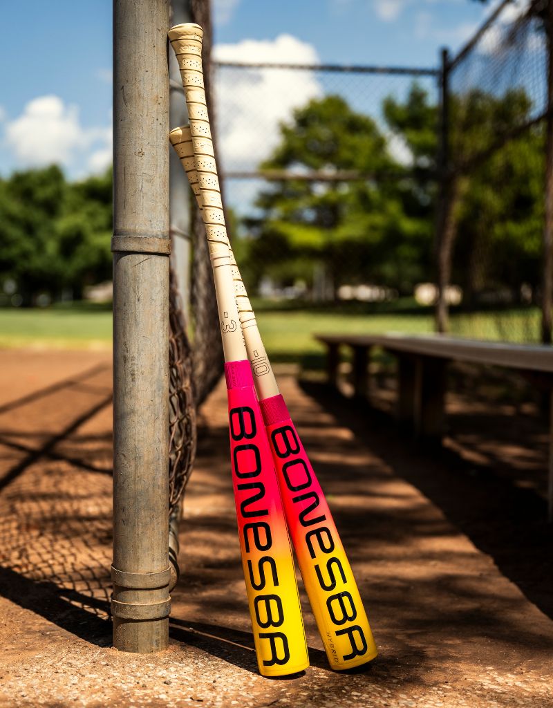 2026 BONESABER HYBRID TROPIC THUNDER USA METAL BASEBALL BAT -5