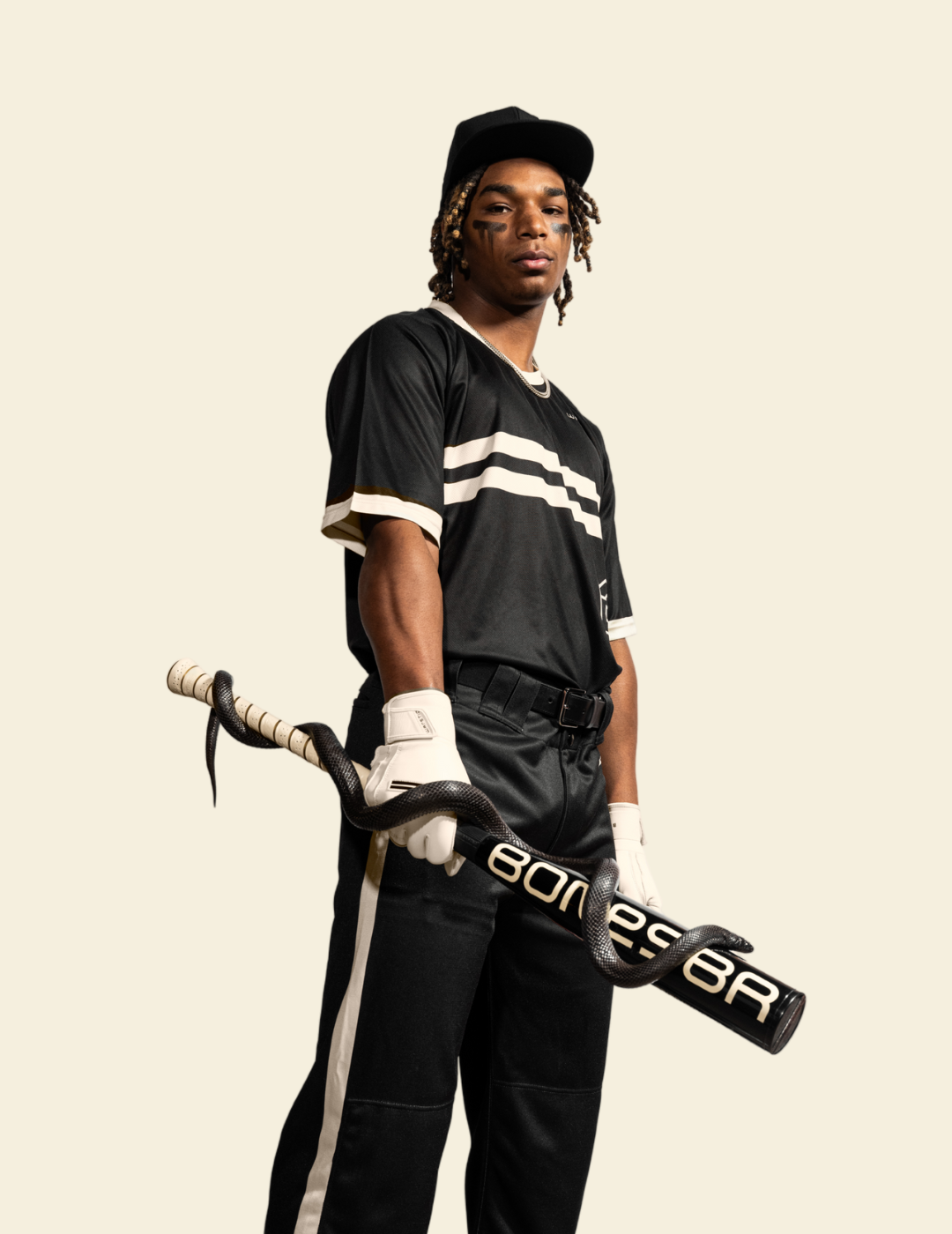 2026 BONESABER HYBRID BLACK COBRA EDITION BBCOR METAL BASEBALL BAT