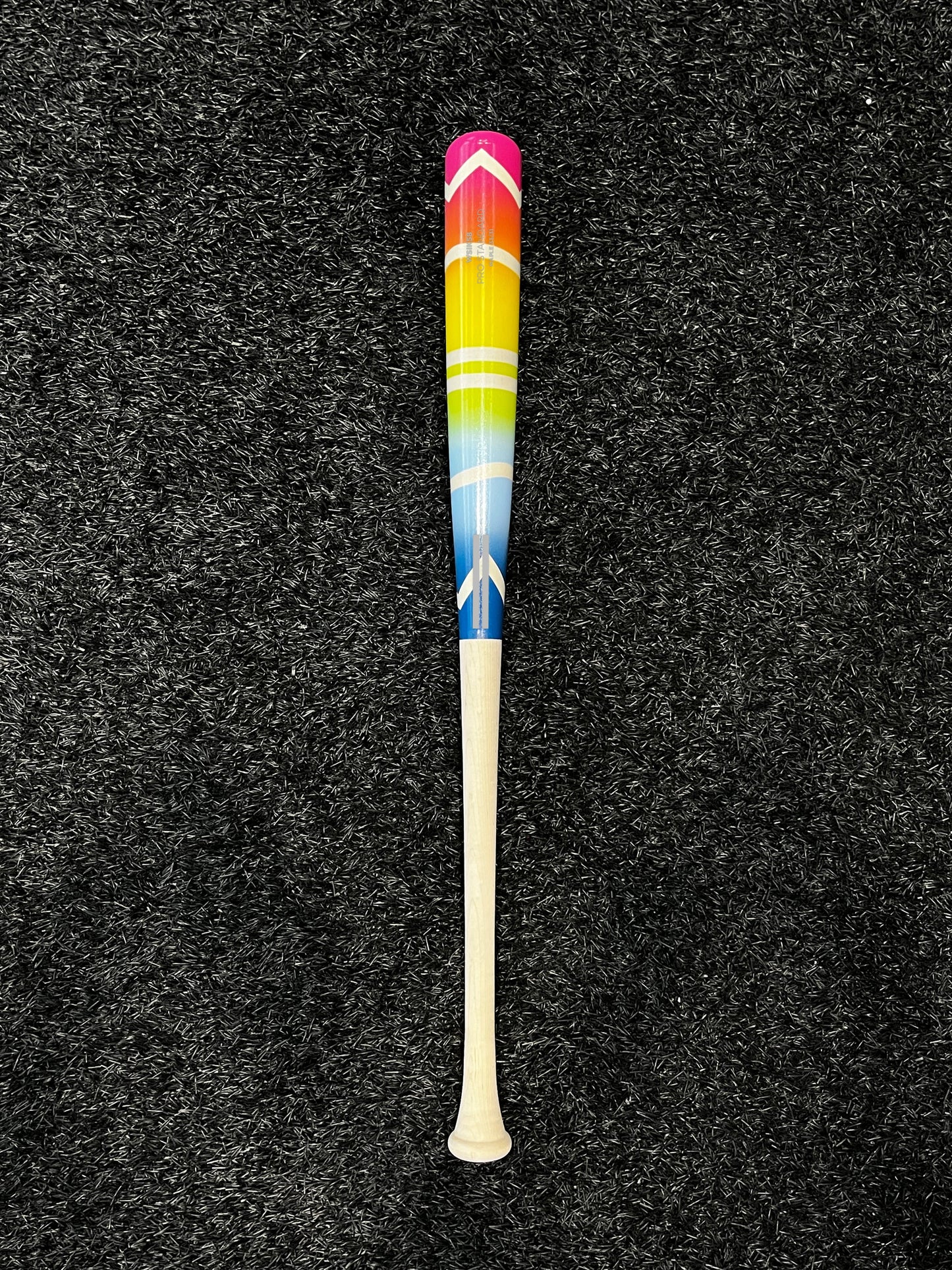 "Taste the Rainbow Egg" Warstic Customs Collection Wood Bat