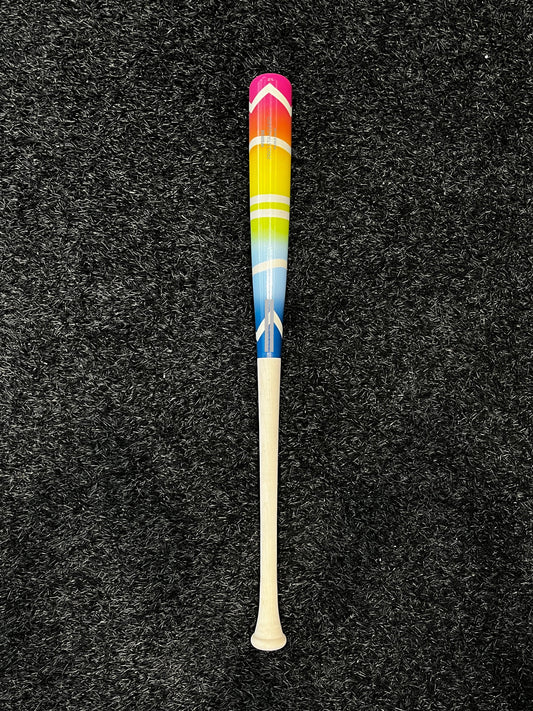"Taste the Rainbow Egg" Warstic Customs Collection Wood Bat