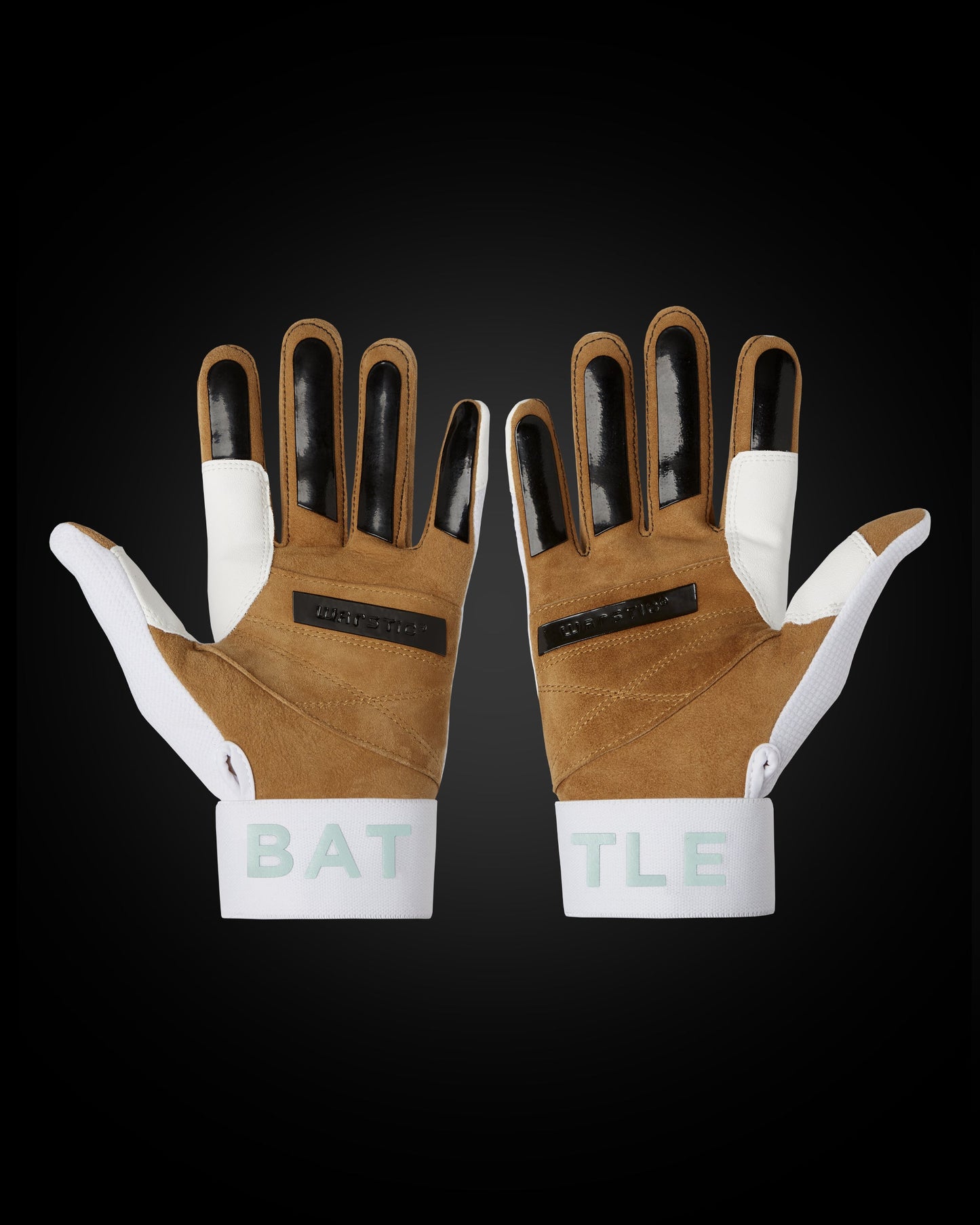WORKMAN3 BATTING GLOVES "WHITE/BLUE SAGE"