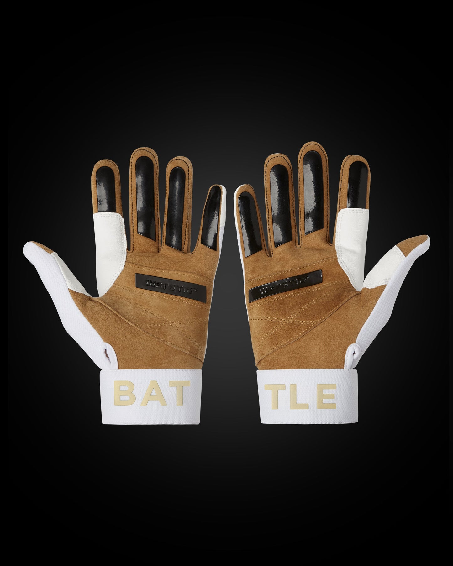 WORKMAN3 BATTING GLOVES "WHITE/CORAL SANDS"