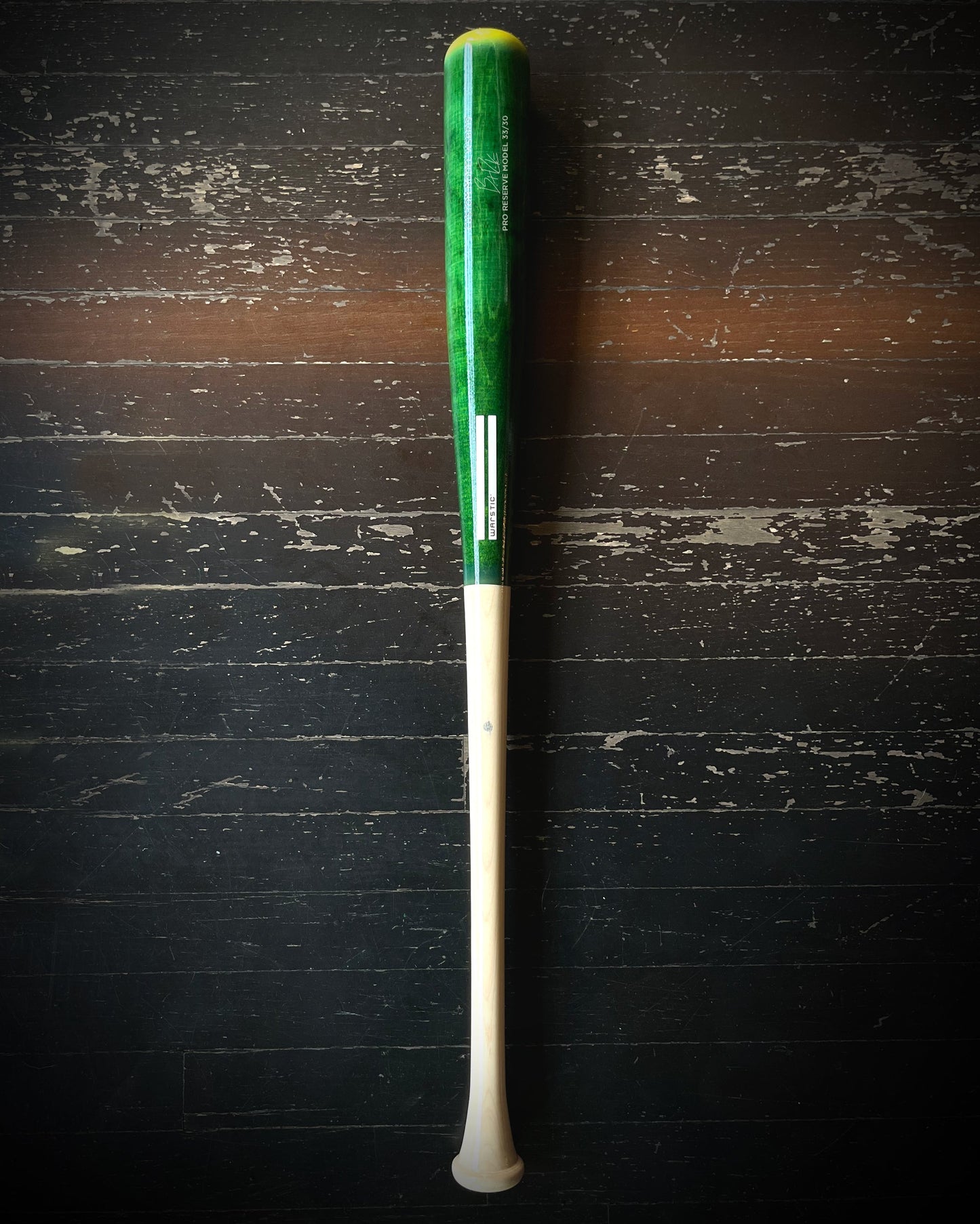 LTD ED WSBR19 PRO SIGNATURE WOOD BAT #6 (BRENT ROOKER MODEL)