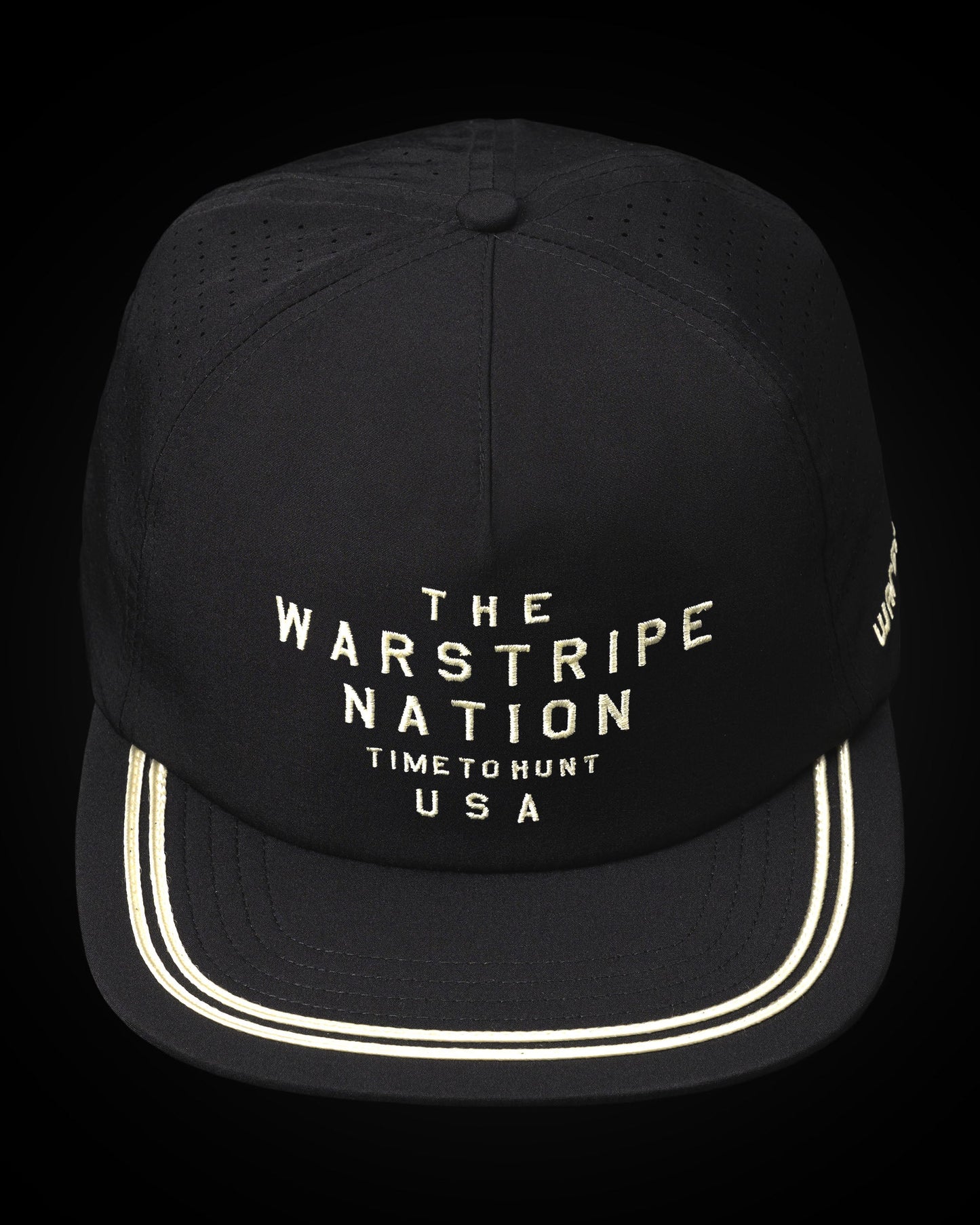 WARSTRIPE NATION LIGHTWEIGHT SNAPBACK (BLACK)