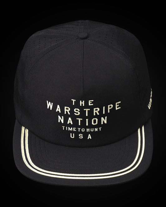 WARSTRIPE NATION LIGHTWEIGHT SNAPBACK (BLACK)
