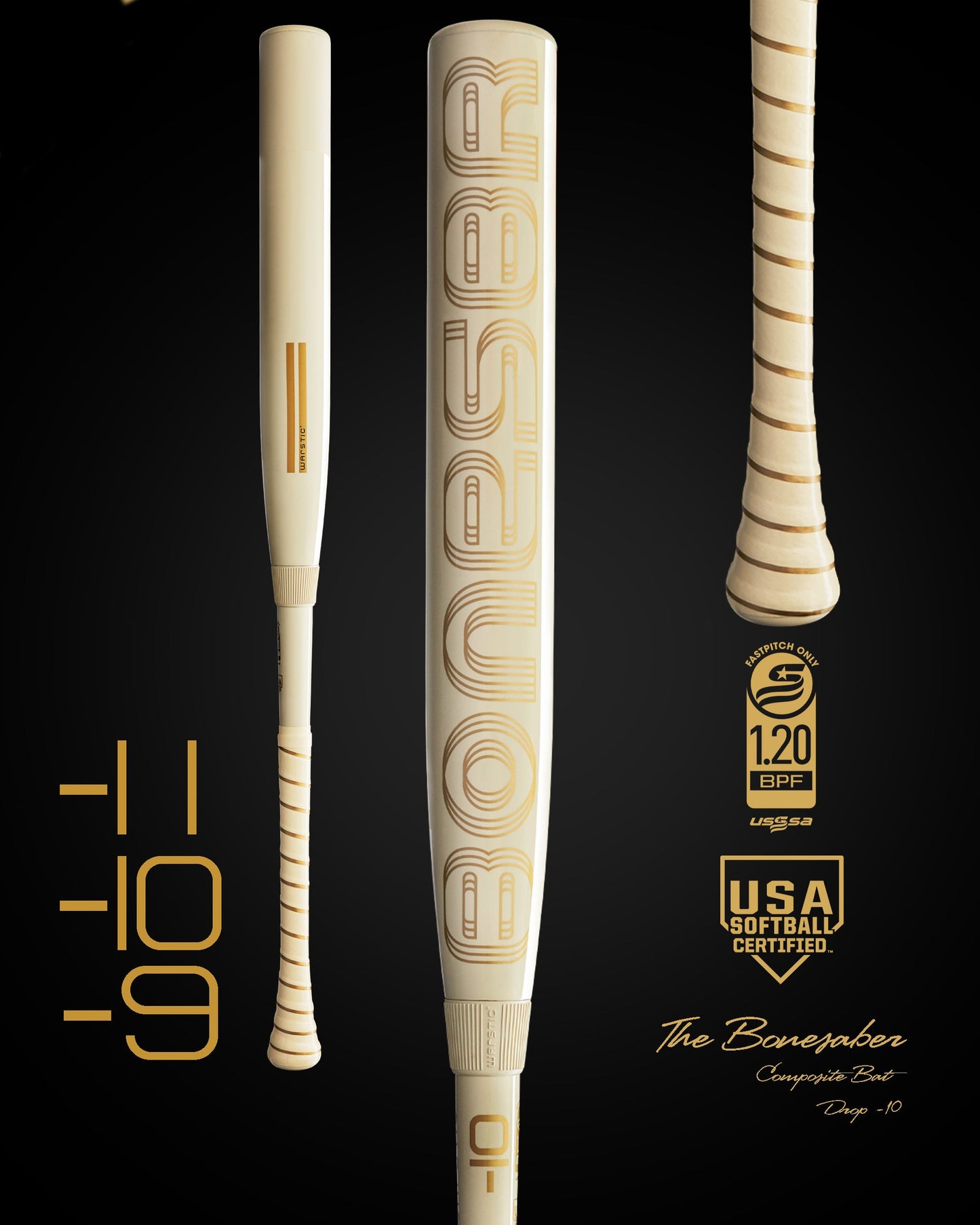 2024 BONESABER USSSA COMPOSITE FASTPITCH BAT