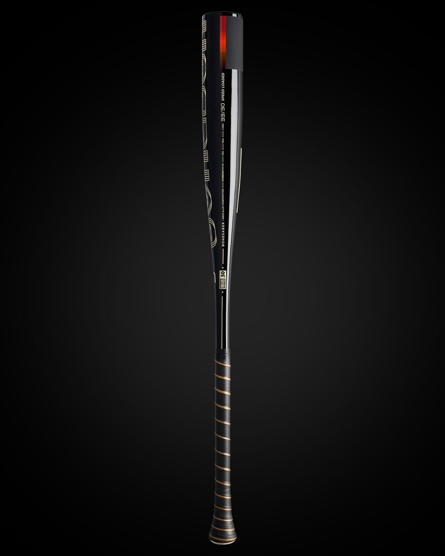 2024 BONESABER BLACK COBRA EDITION BBCOR METAL BASEBALL BAT