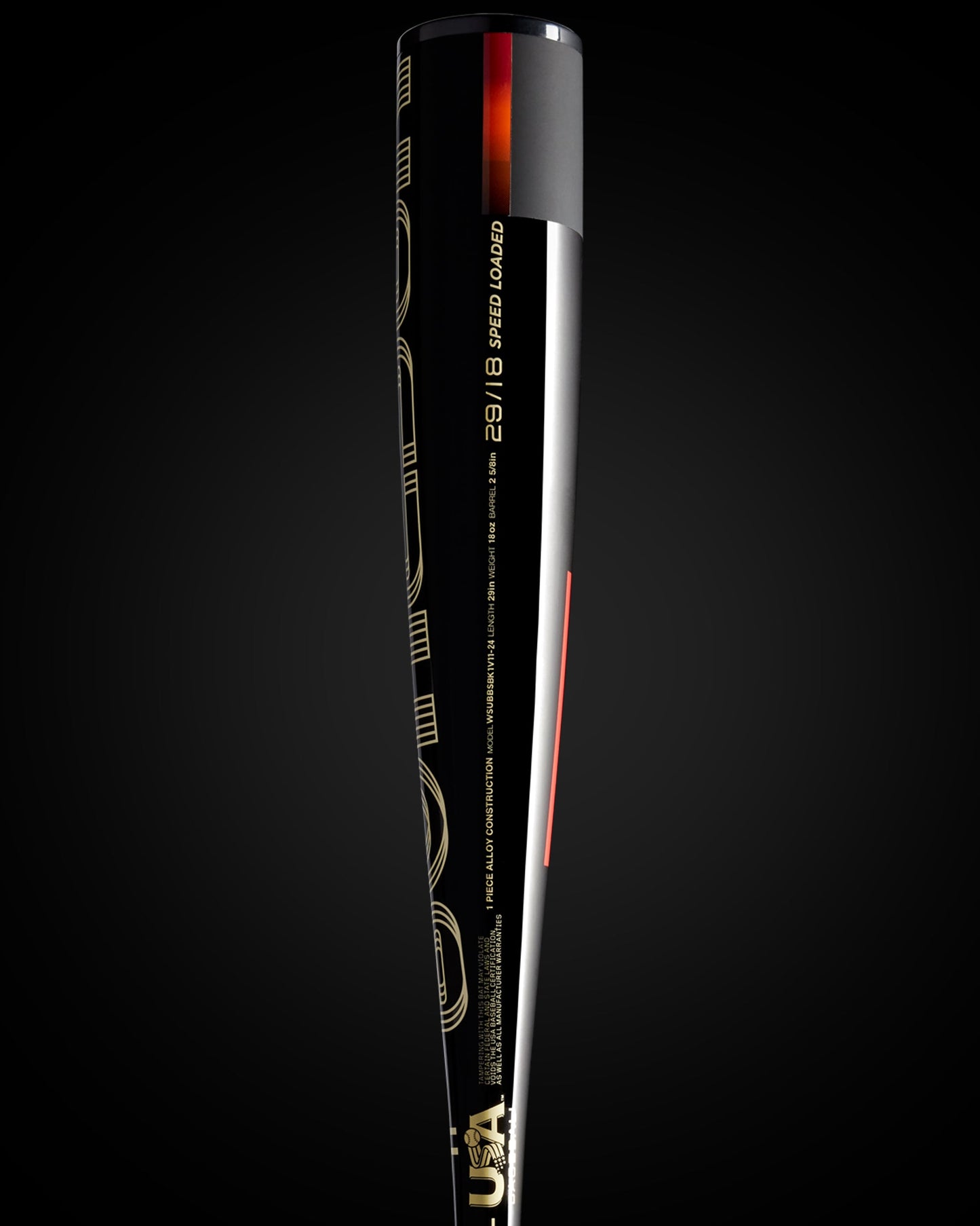 2024 BONESABER BLACK COBRA EDITION USA METAL BASEBALL BAT -11