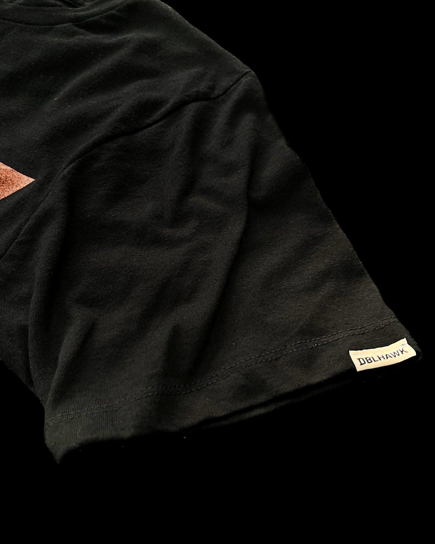 DBLHAWK Black Logo Tee