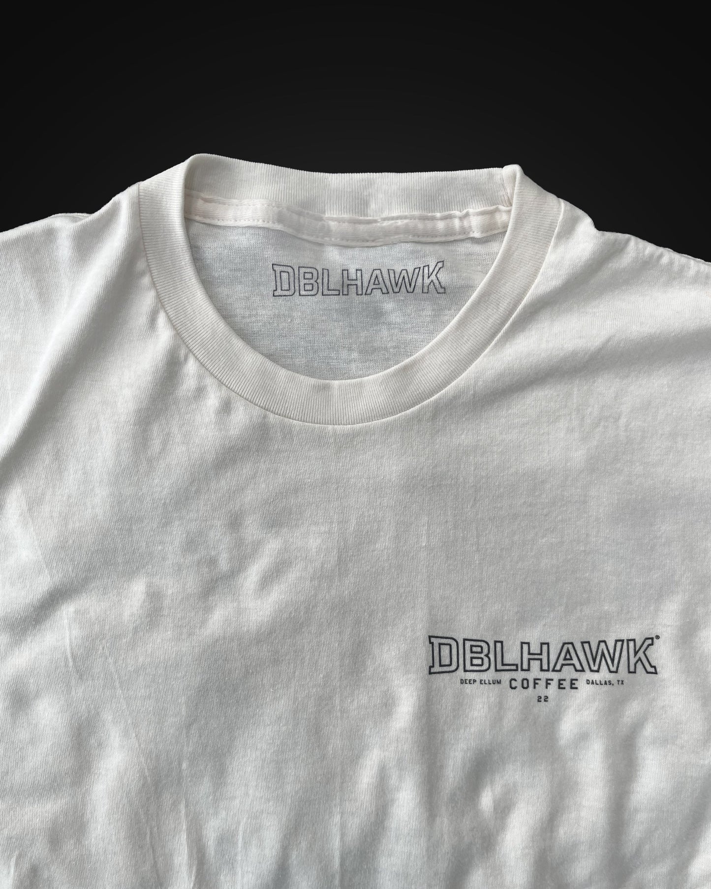 DBLHAWK Off-White Hawk Tee