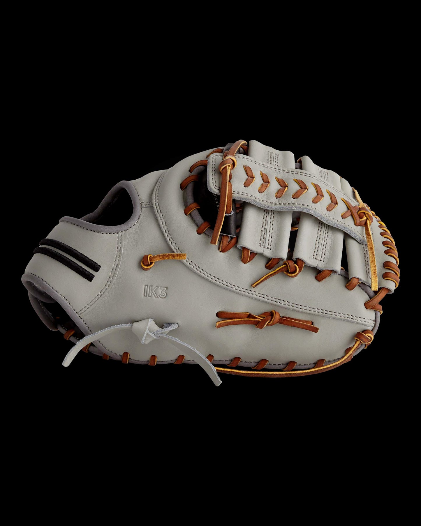 IK3 SERIES JAPANESE KIP FIRST BASE MITT- GRAY WOLF STYLE