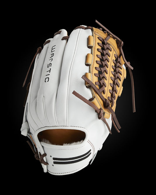 IK3FP SERIES JAPANESE KIP PITCHER'S GLOVE - WHITE HAWK STYLE