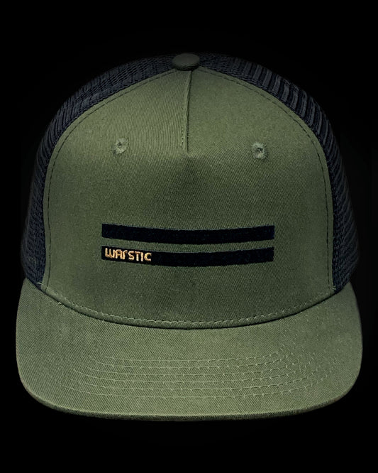 OFF SEASON SNAPBACK ARMY GREEN/BLACK (WARSTRIPES)